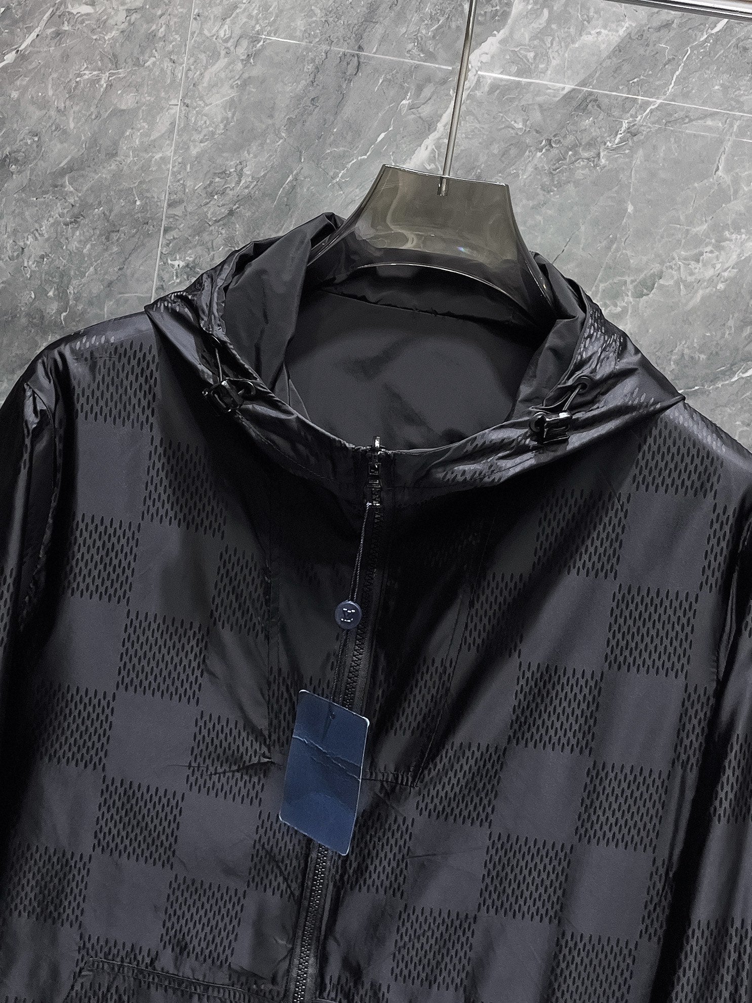 LOUIS VUITTON LV BLACK DAMIER JACKET 239564