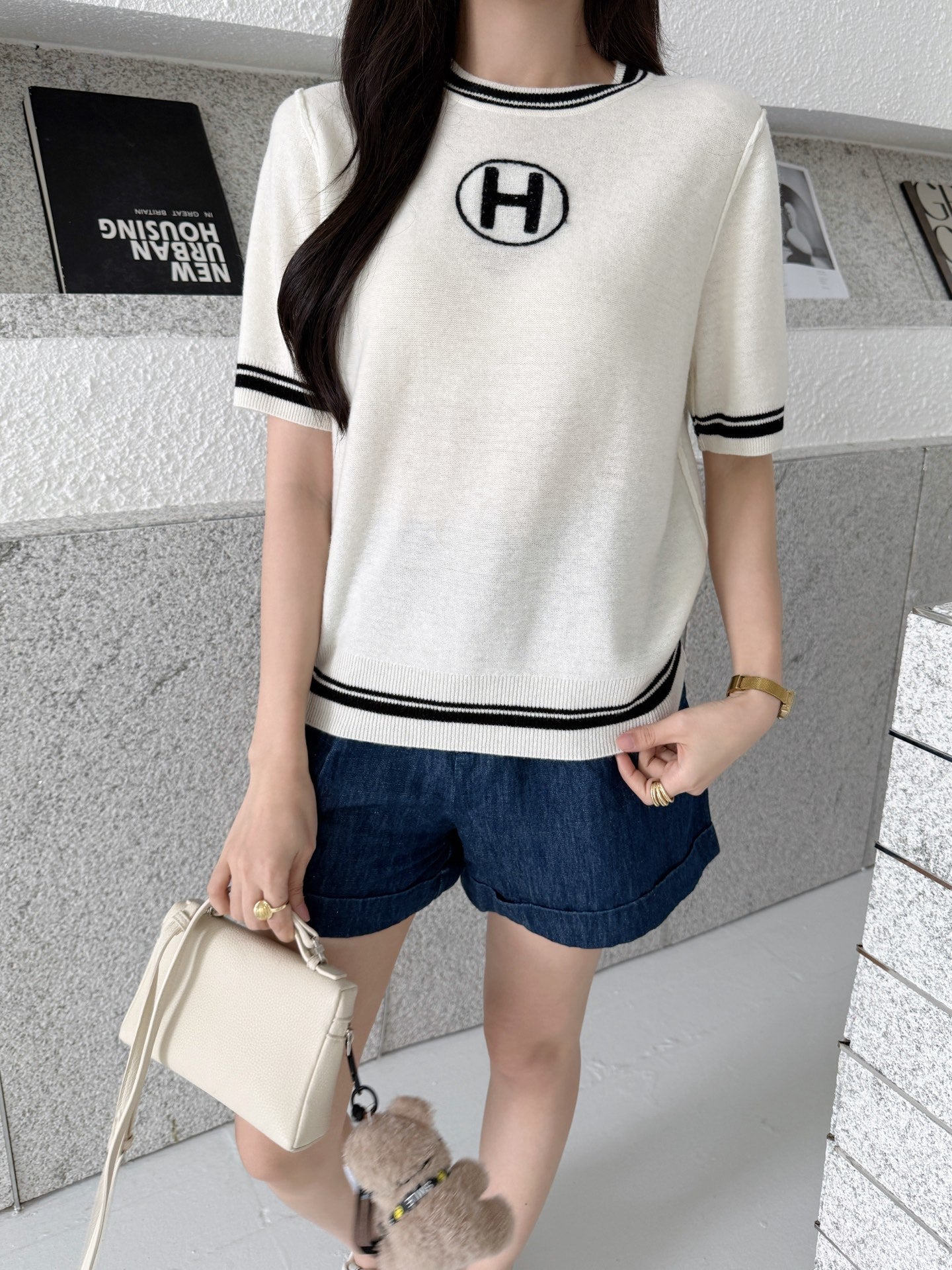 HERMES HERMES 25S PULLOVER SWEATER 165