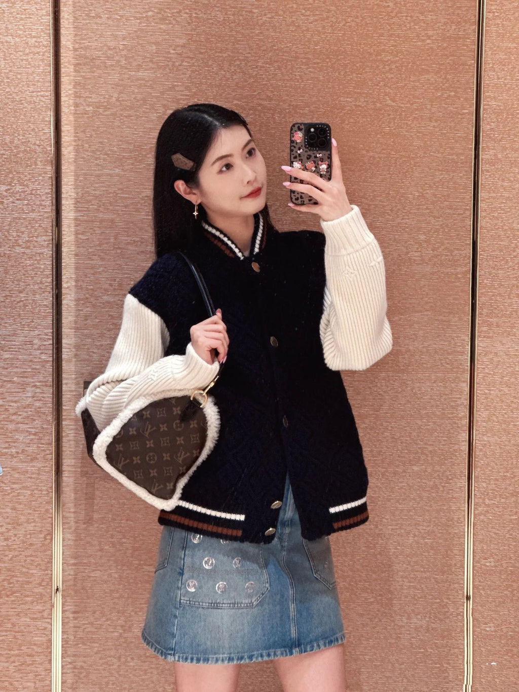 LOUIS VUITTON LV 25S KNIT JACKET 0028