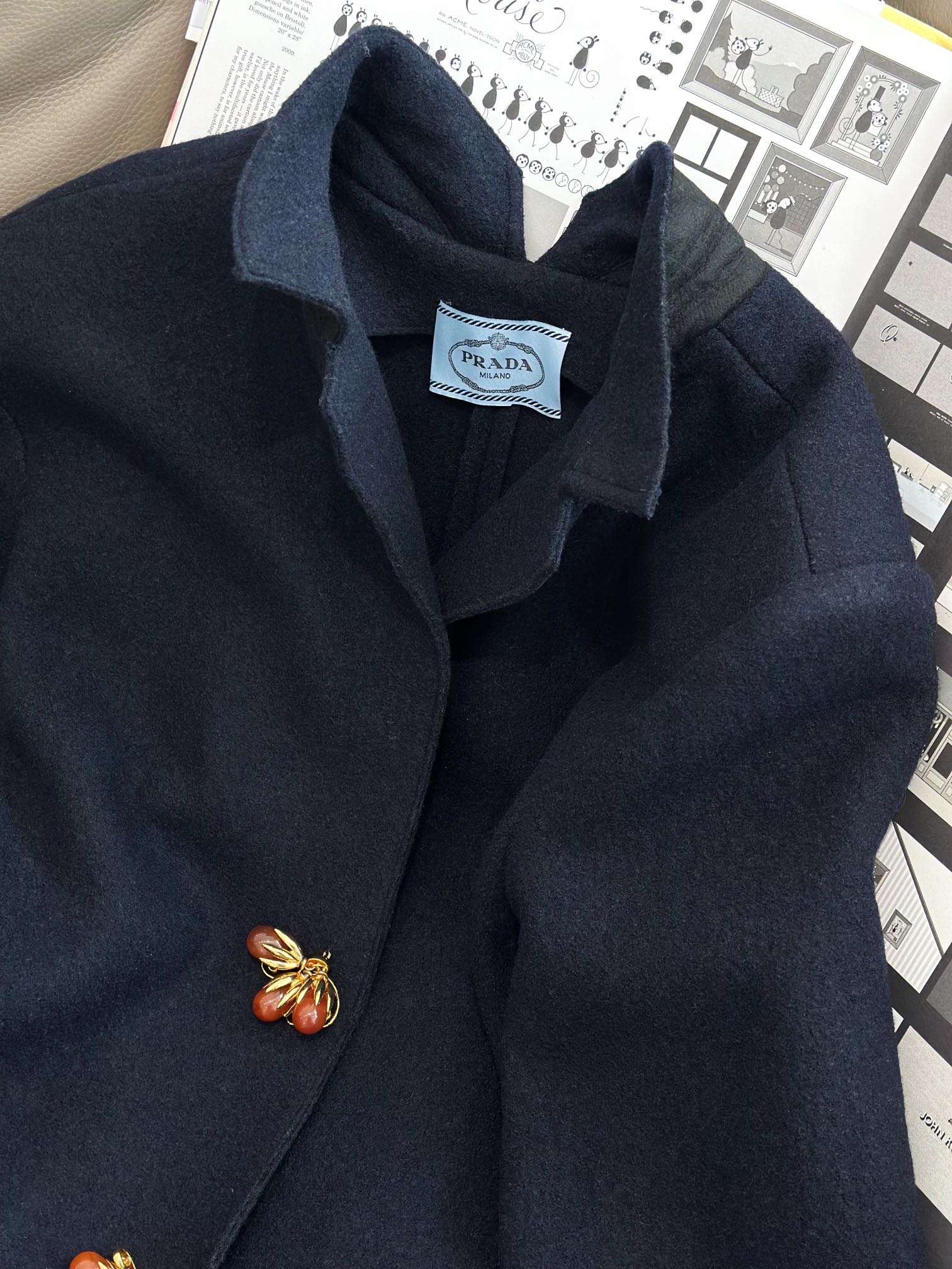PRADA 25S WOOL COAT 479