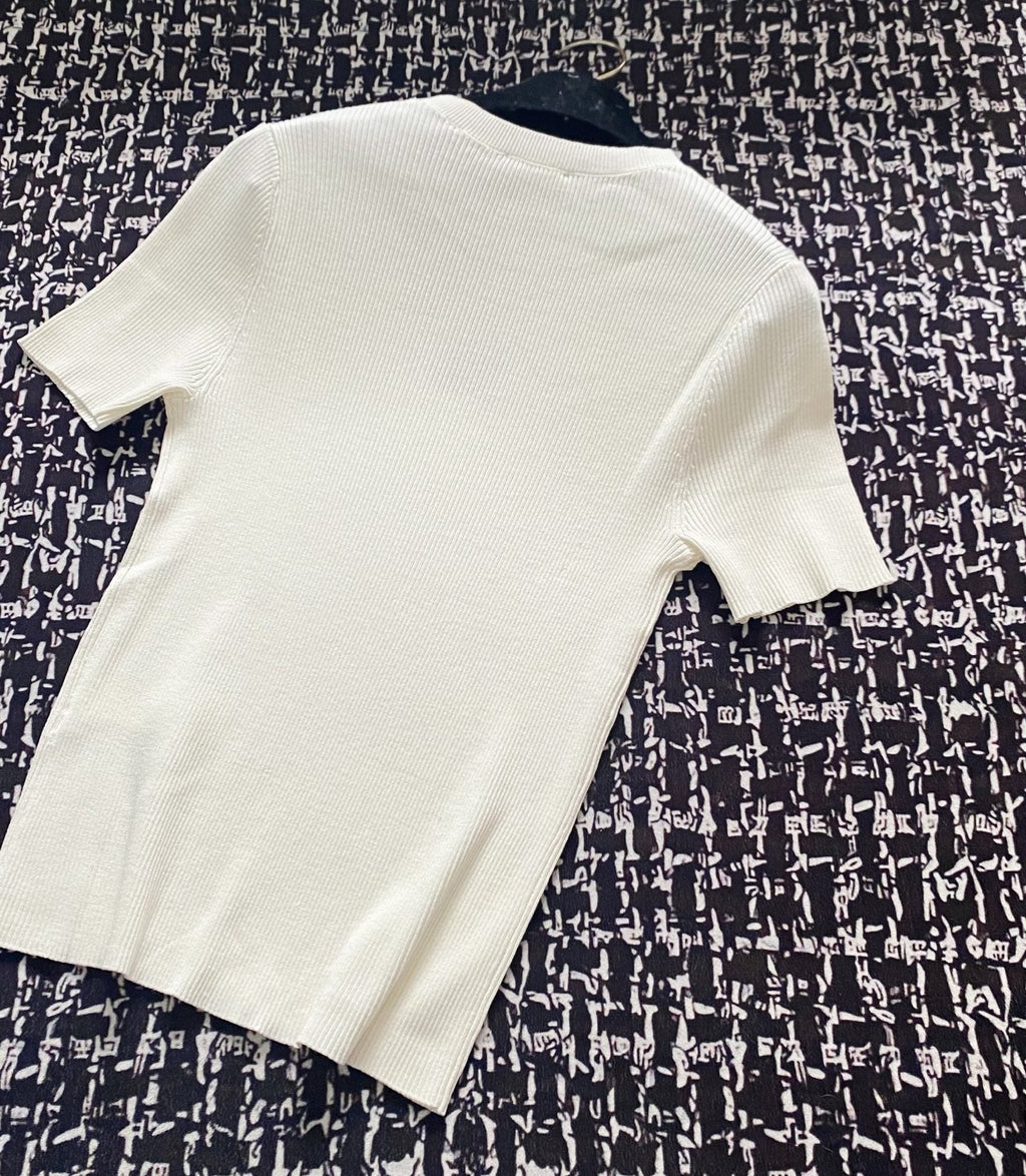 Loewe 25 Slim Sleeved T-Shirt Tencel