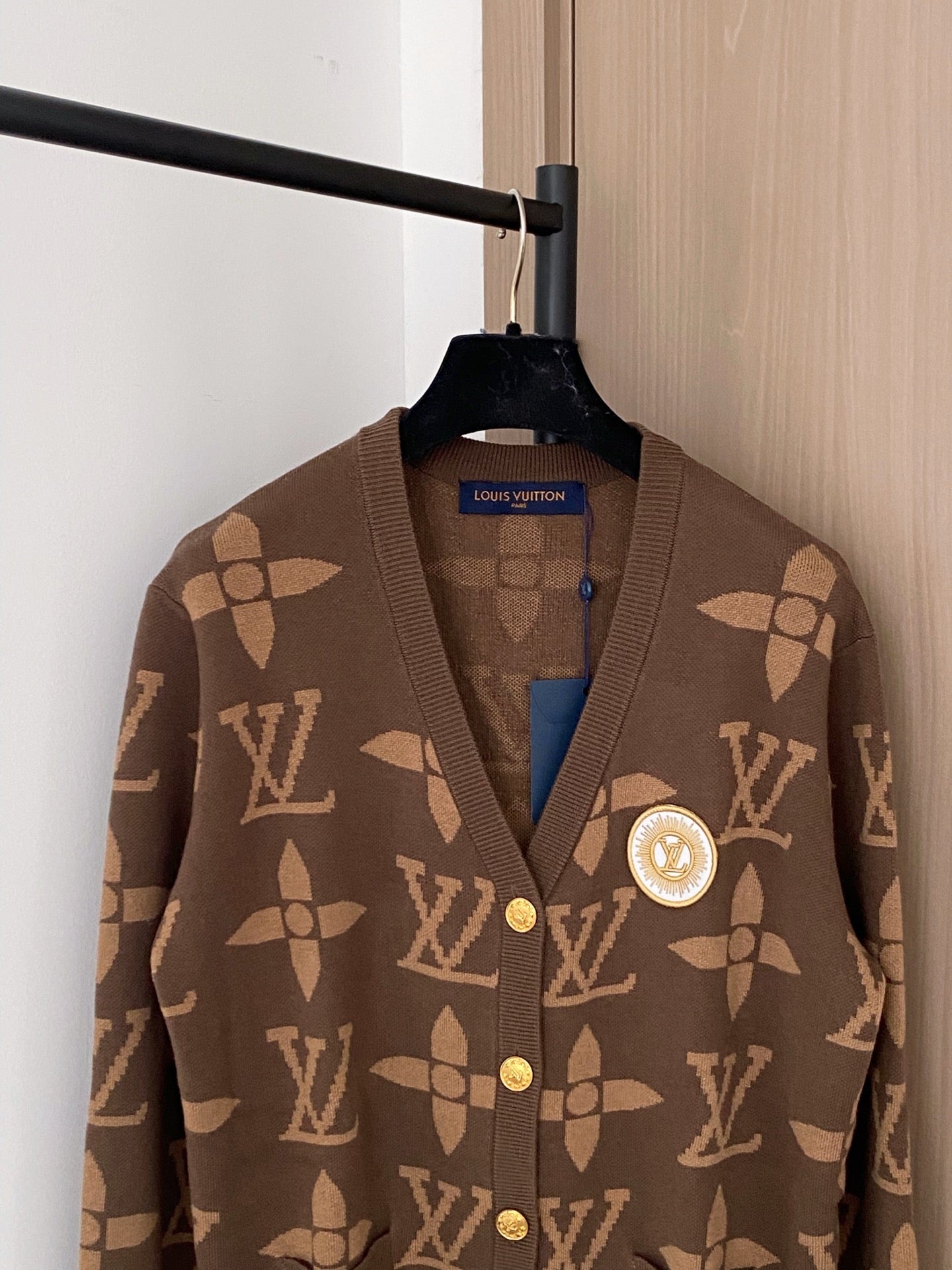 LOUIS VUITTON LV 25S CARDIGAN JACKET 89270