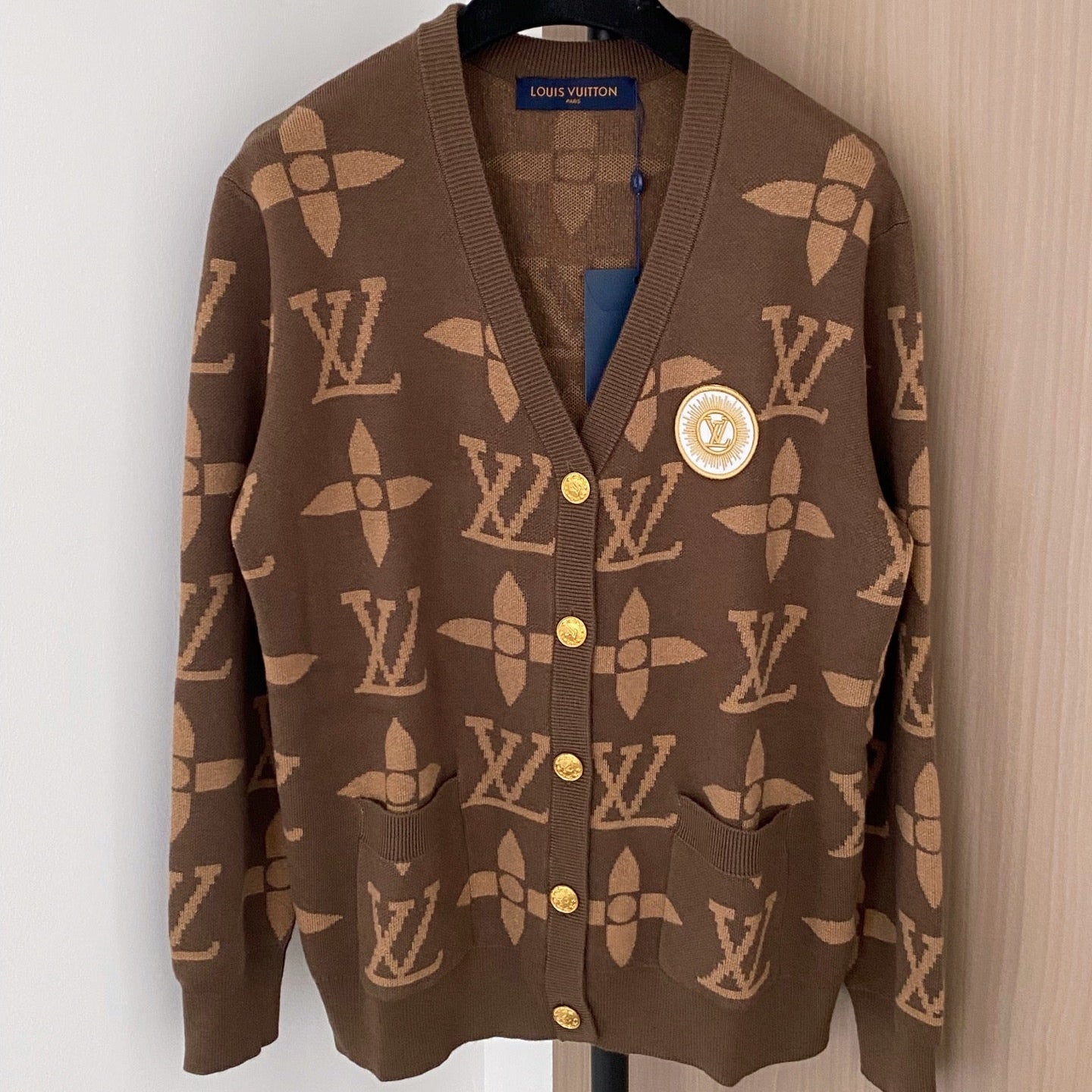 LOUIS VUITTON LV 25S CARDIGAN JACKET 89270