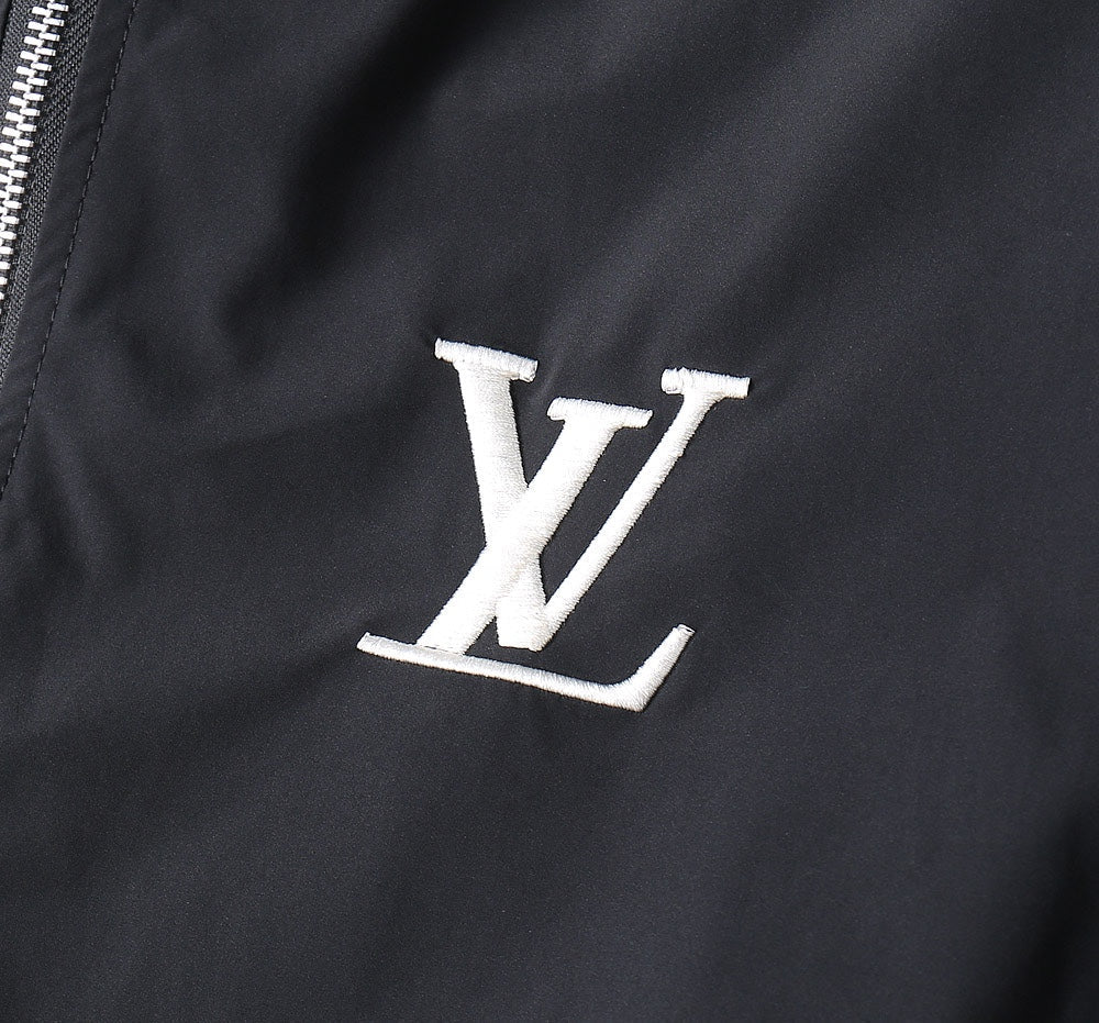 LOUIS VUITTON LV BLACK DOUBLE-SIDED JACKET 239168