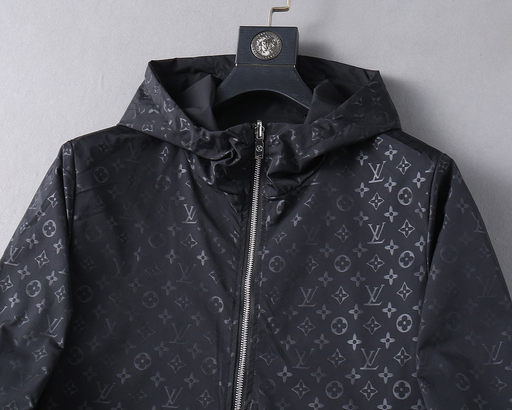 LOUIS VUITTON LV BLACK DOUBLE-SIDED JACKET 239168