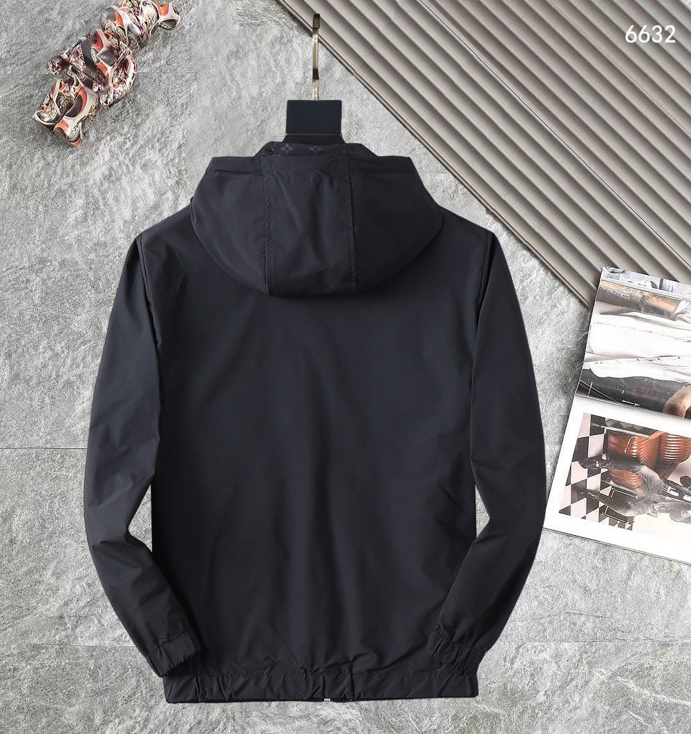 LOUIS VUITTON LV BLACK DOUBLE-SIDED JACKET 239168