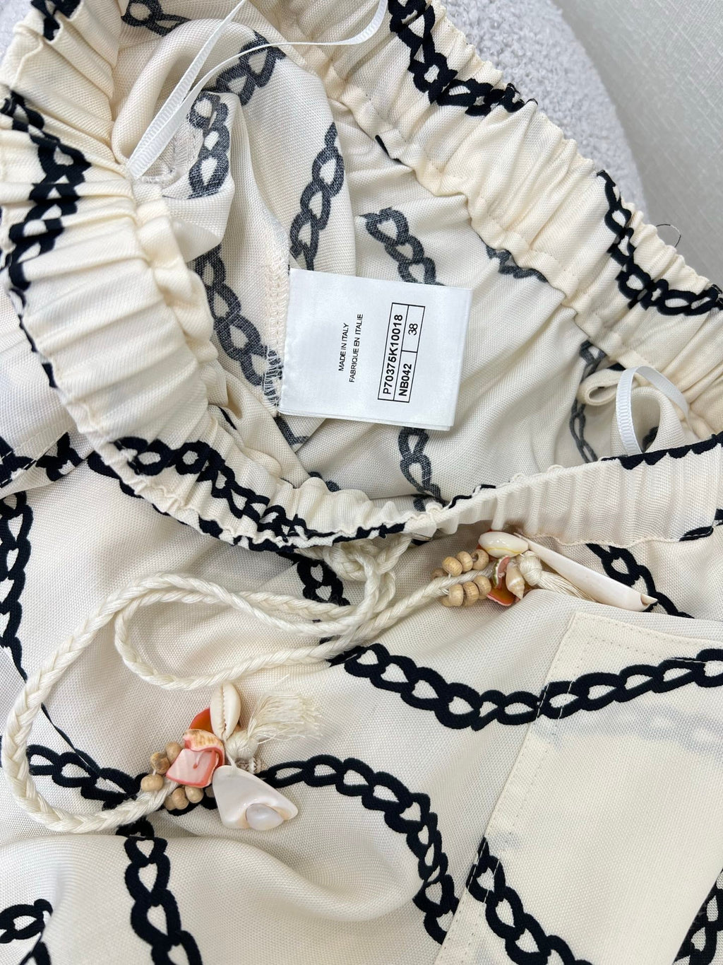 HERMES PRINTED FLARED SKIRT 269252