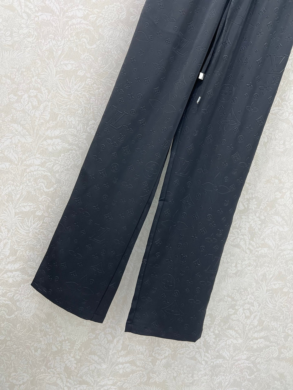 LOUIS VUITTON LOUIS VUITTON WIDE-LEG PANTS WITH MONOGRAM PATTERN 275196