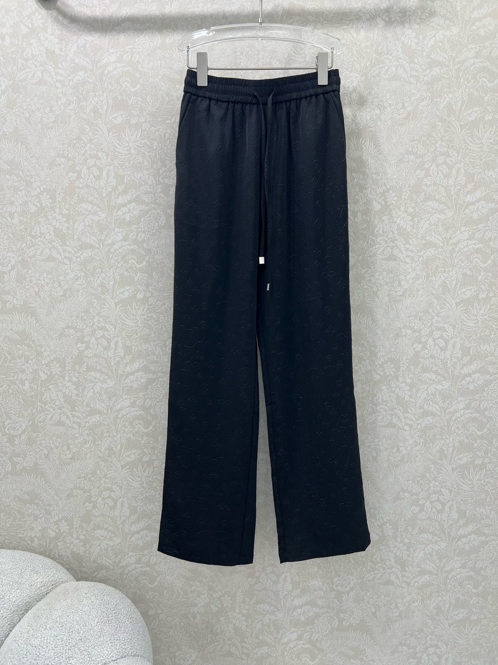 LOUIS VUITTON LOUIS VUITTON WIDE-LEG PANTS WITH MONOGRAM PATTERN 275196