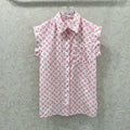 LOUIS VUITTON LV SLEEVELESS LOGO PRINT TOP 269947