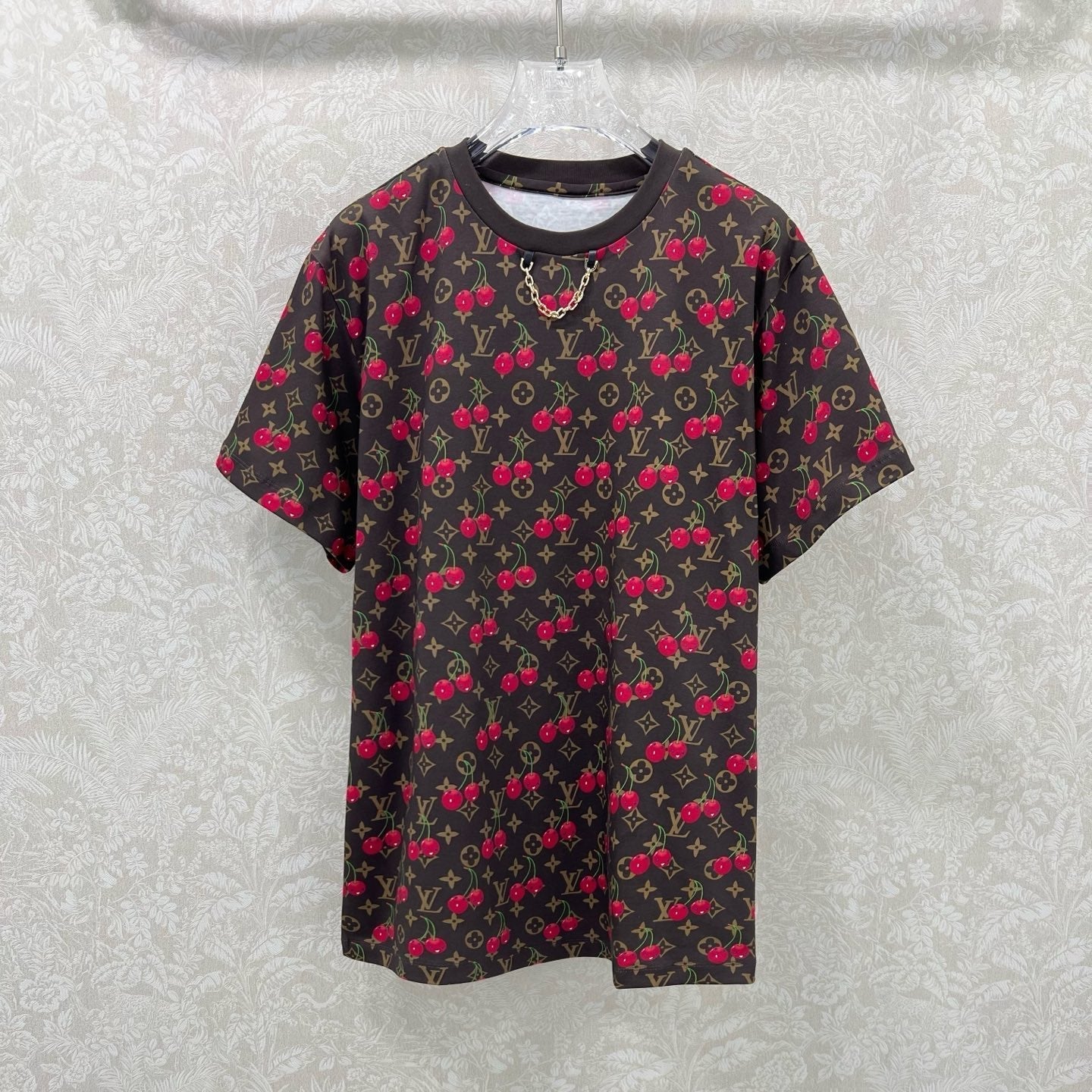 LOUIS VUITTON LOUIS VUITTON CHERRY BLOSSOM PRINT T-SHIRT 275069