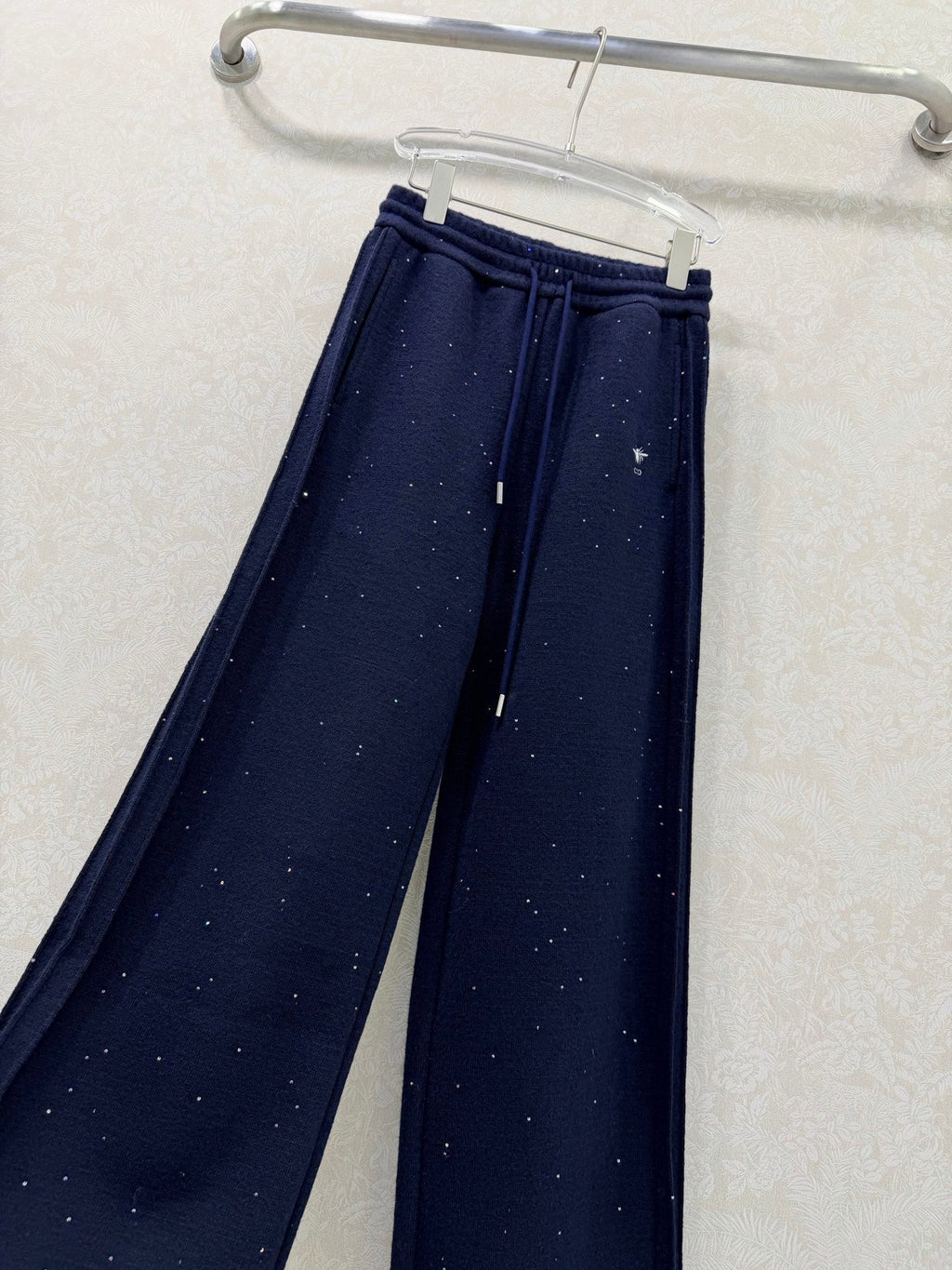 DIOR 25S SEQUIN WIDE-LEG PANTS 643