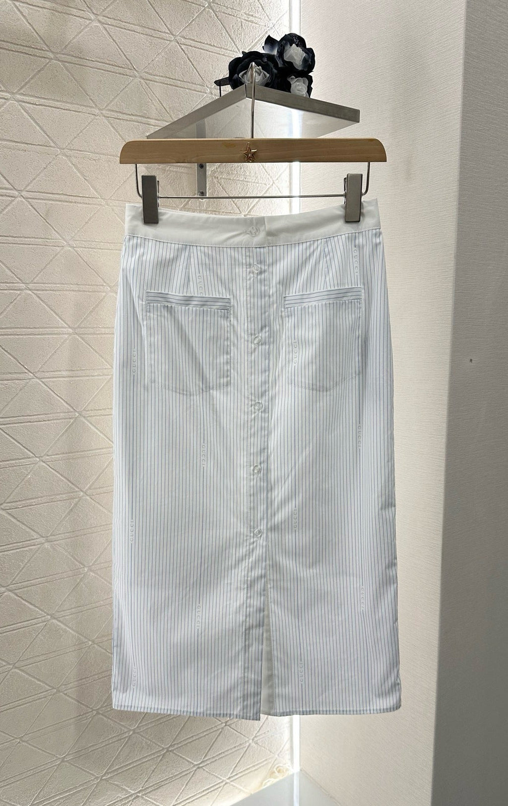 GUCCI STRIPED SKIRT 272333