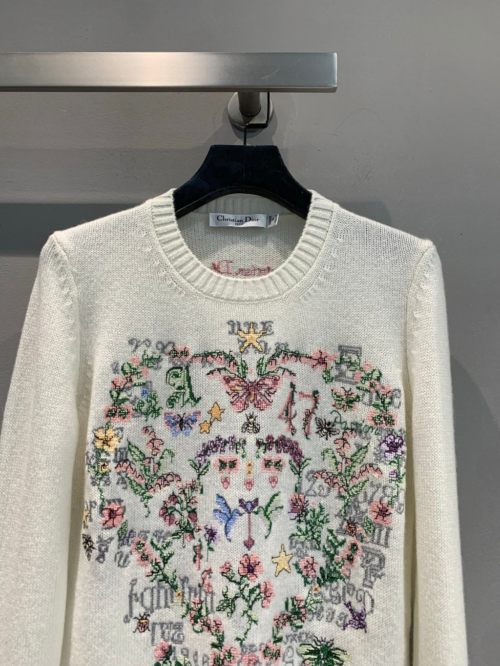 DIOR 25S LONG-SLEEVE SWEATER 539