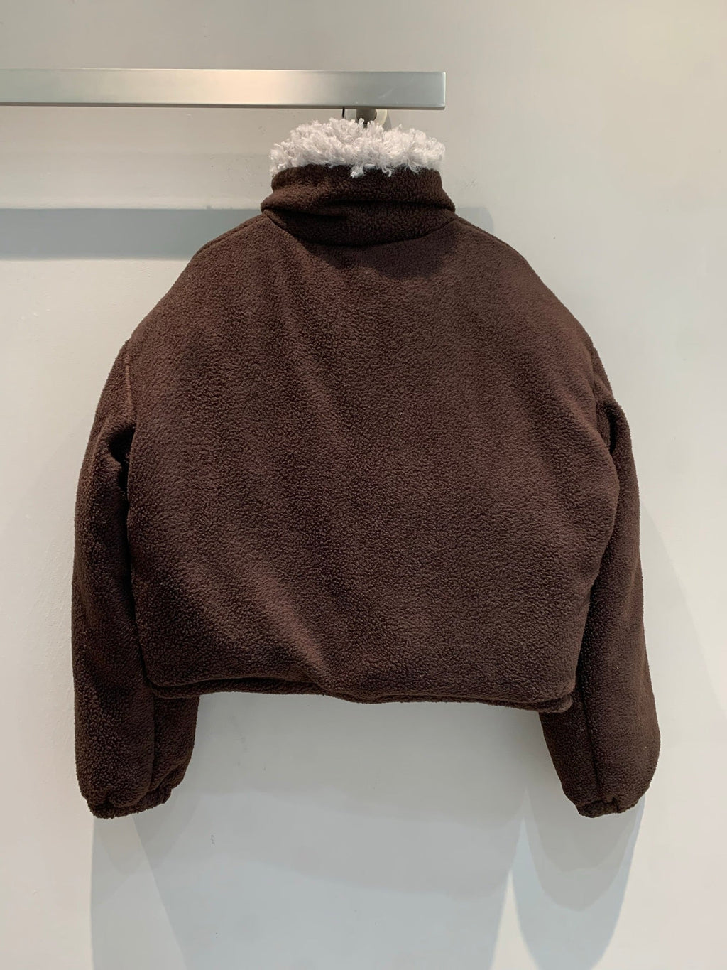 MIUMIU SHERPA FLEECE JACKET STYLE 470