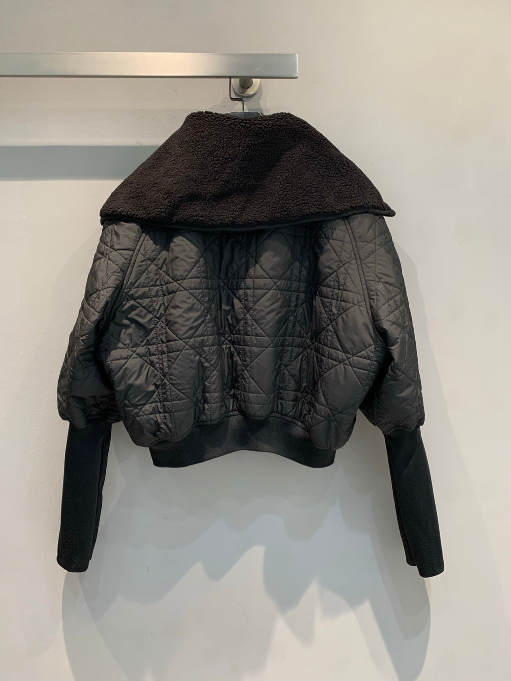 DIOR 25S COTTON SHERPA-COLLAR JACKET 536