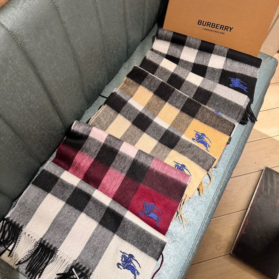 SCARF 180 CM IN COLORFUL CASHMERE 410340