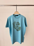 LOUIS VUITTON LV 25 T- Shirt Sky Blue Cotton 232739