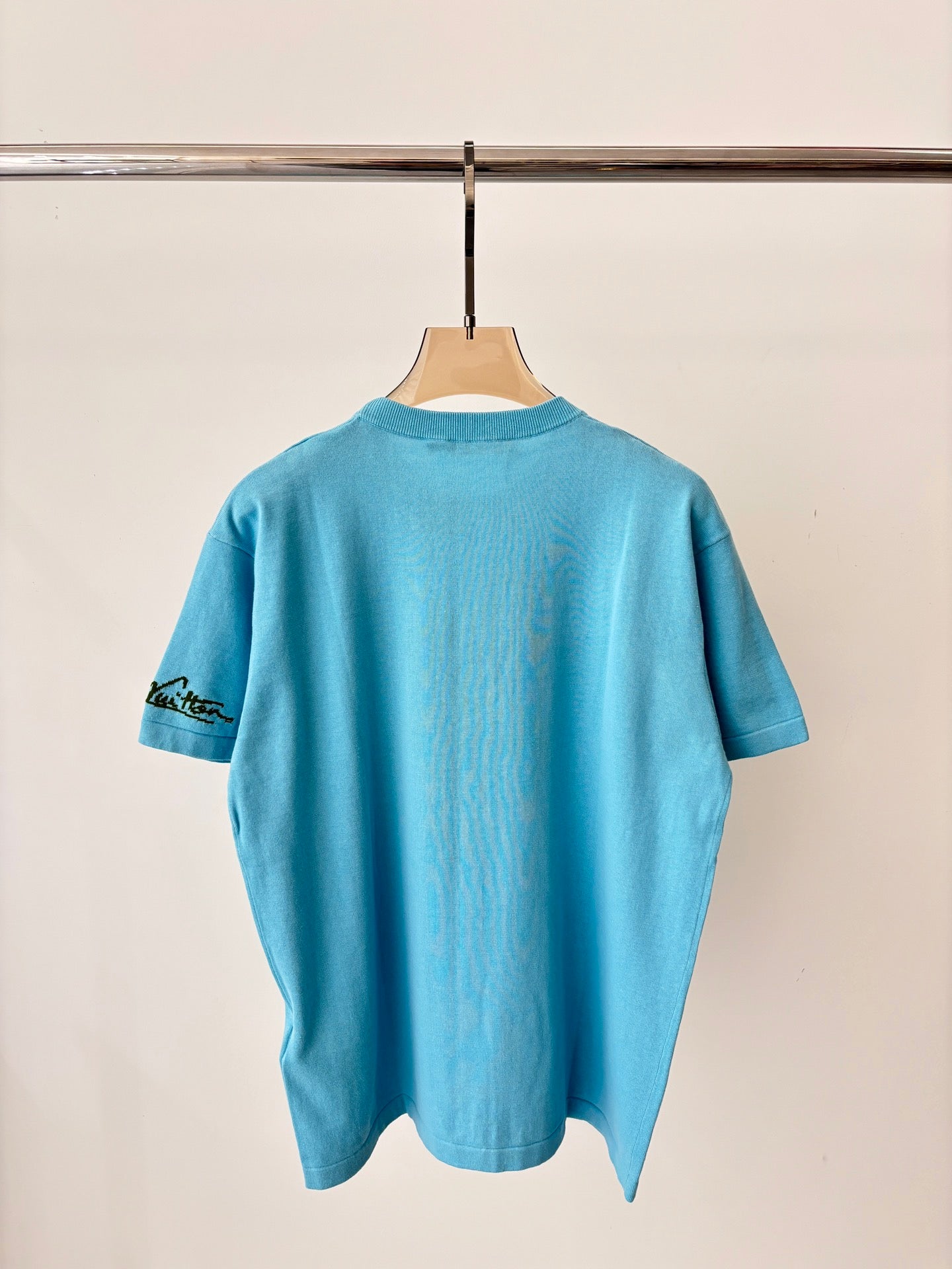 LOUIS VUITTON LV 25 T- Shirt Sky Blue Cotton 232739