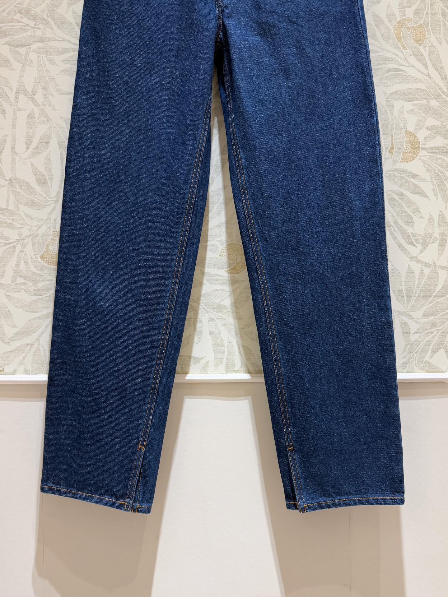 GUCCI Gucci Old Flower Waist Jeans Blue Cotton