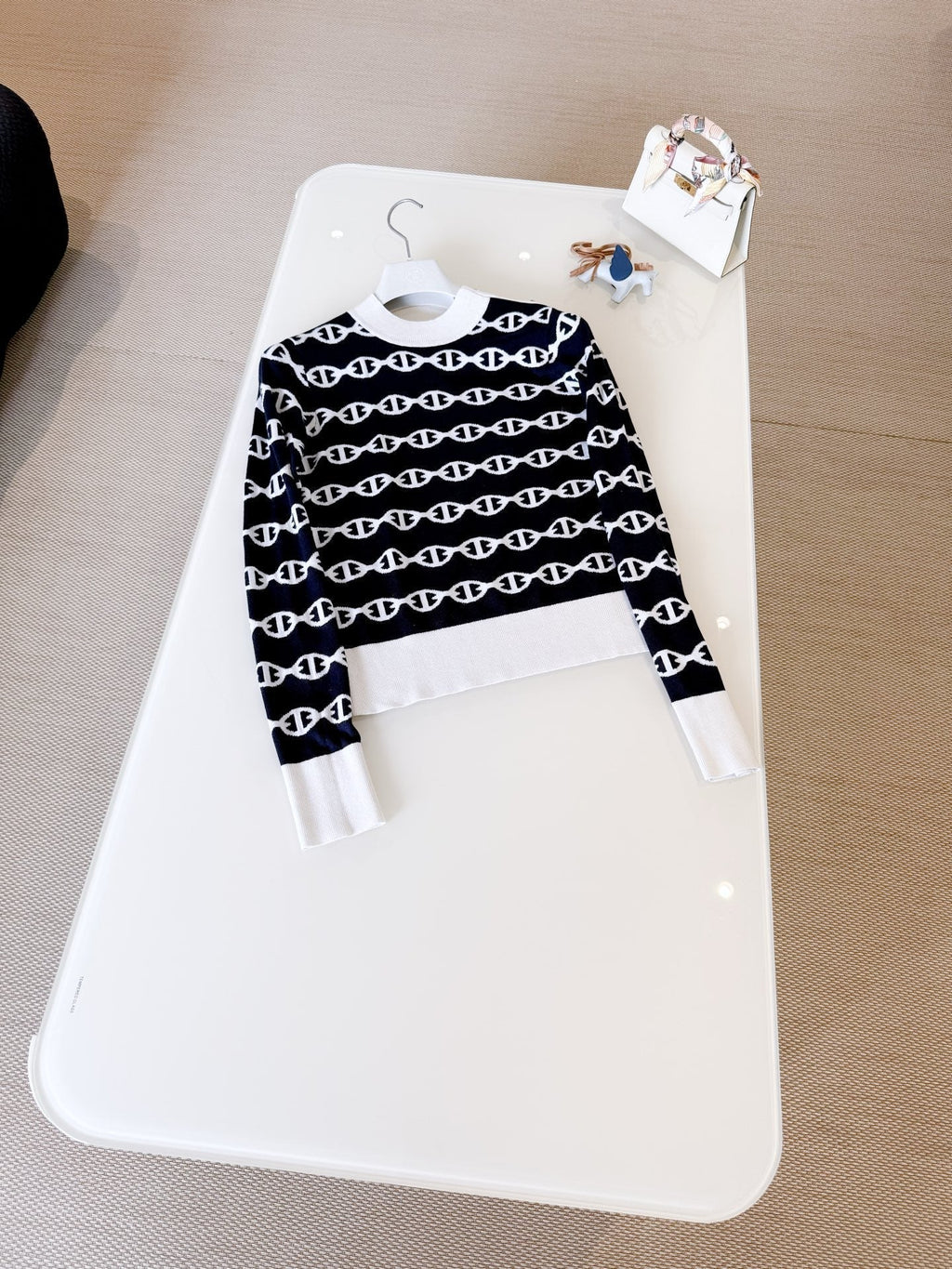HERMES 25S KNITTED SWEATER 478