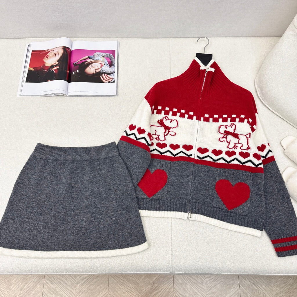 GUCCI Gucci 25 Knitted Suit Wool 582915