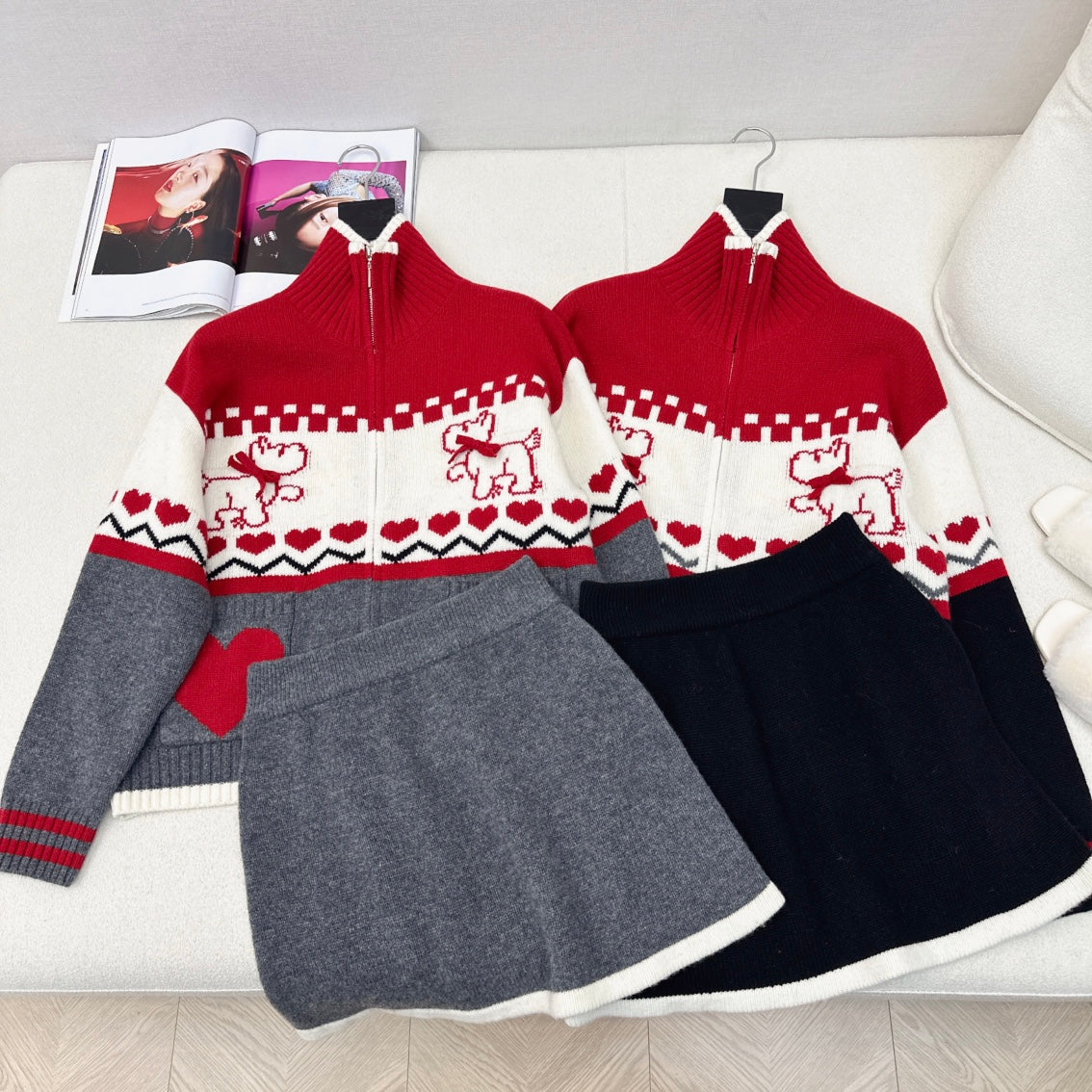 GUCCI Gucci 25 Knitted Suit Wool 582915