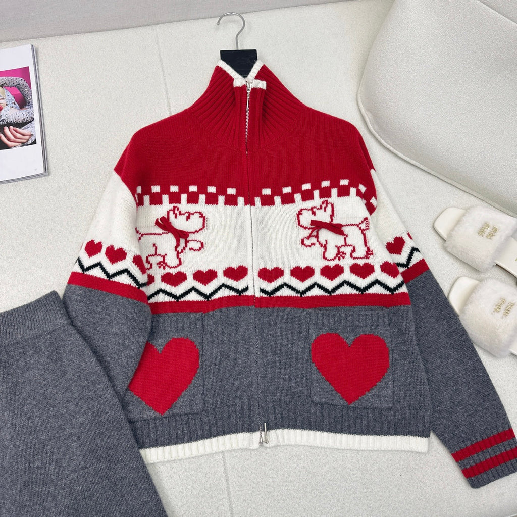 GUCCI Gucci 25 Knitted Suit Wool 582915