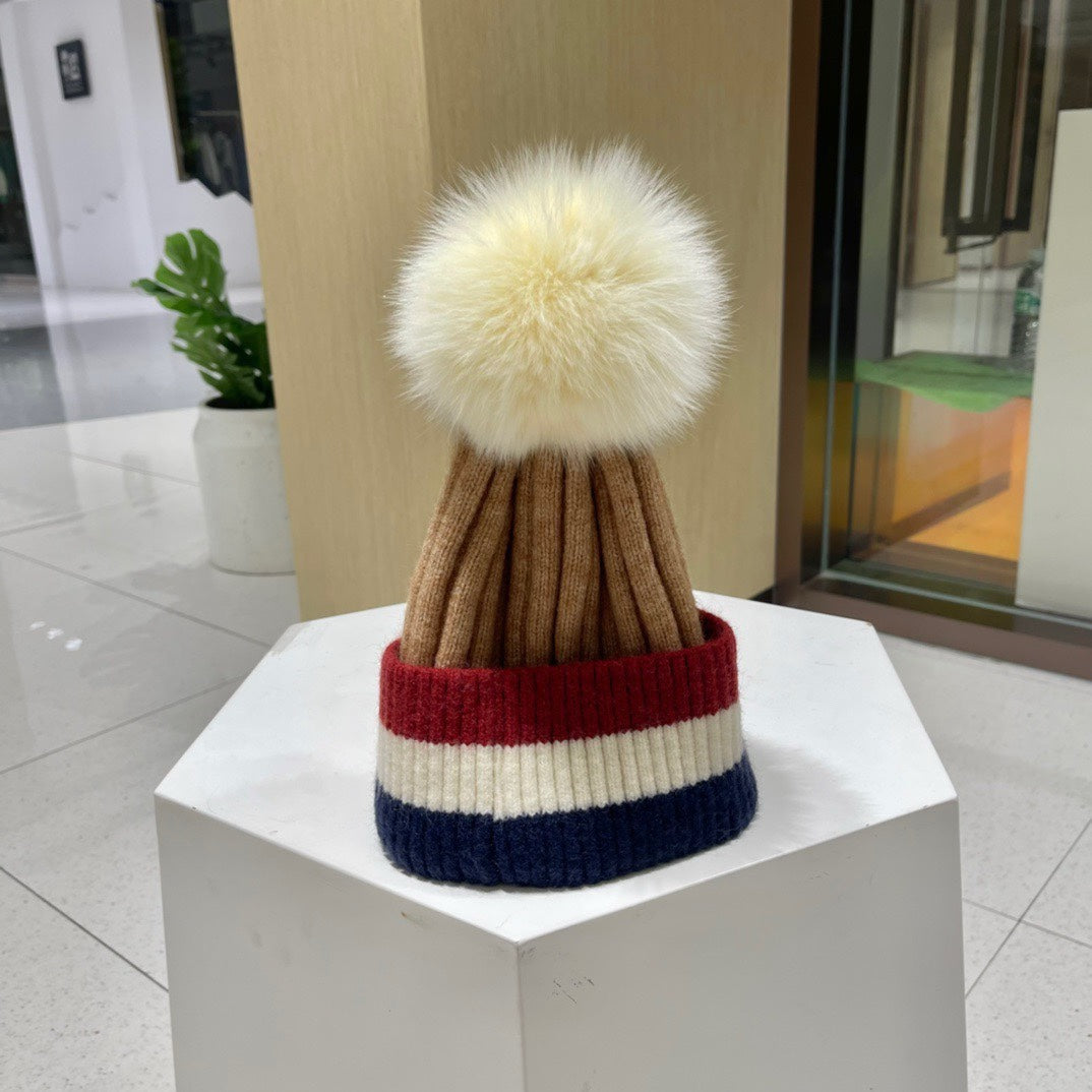 GUCCI BEANIE HAT IN COLORFUL WOOL 434721