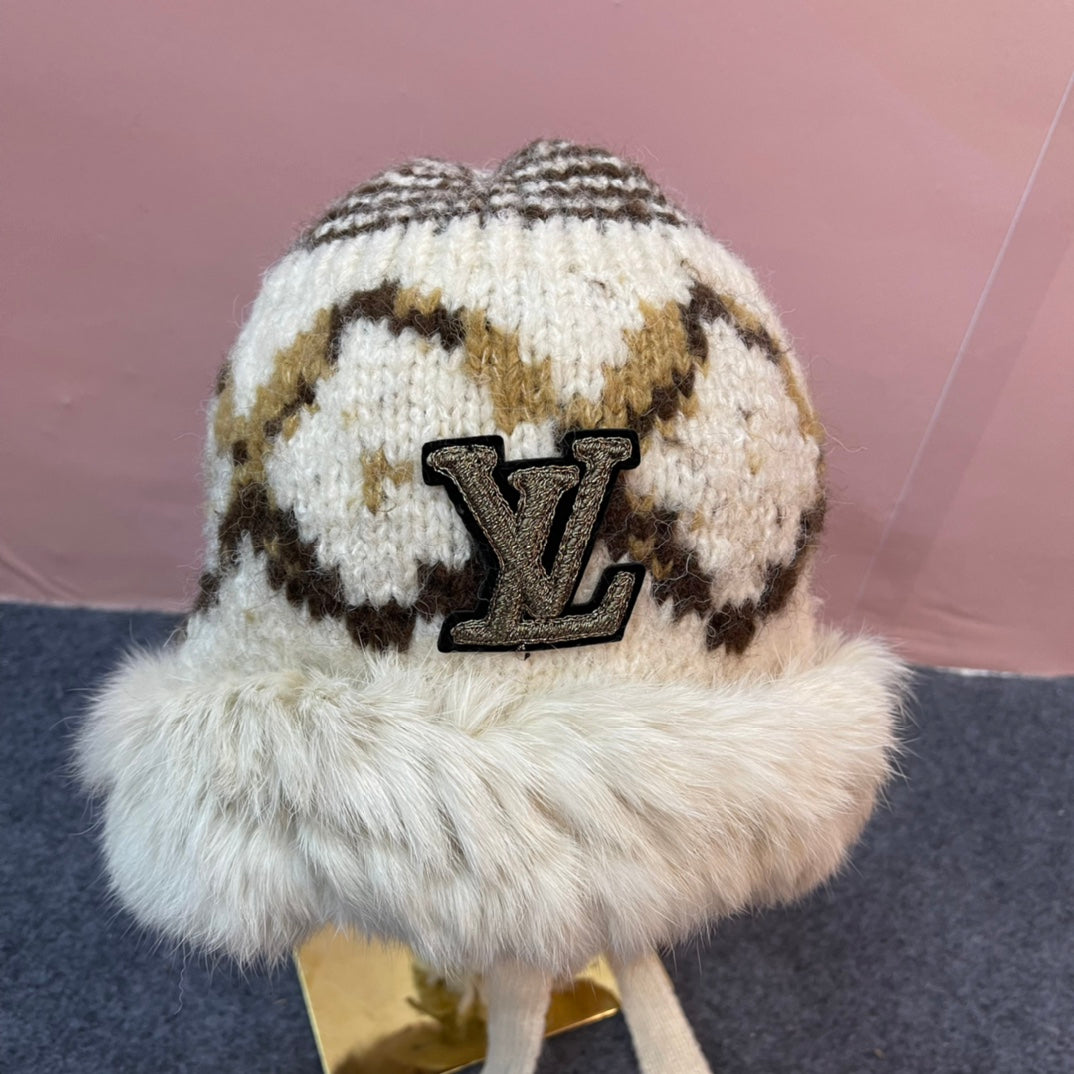 LOUIS VUITTON KNITTED WOOL HAT COLORFUL 436579