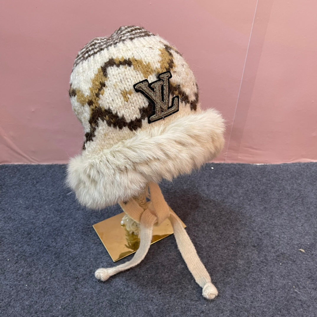LOUIS VUITTON KNITTED WOOL HAT COLORFUL 436579