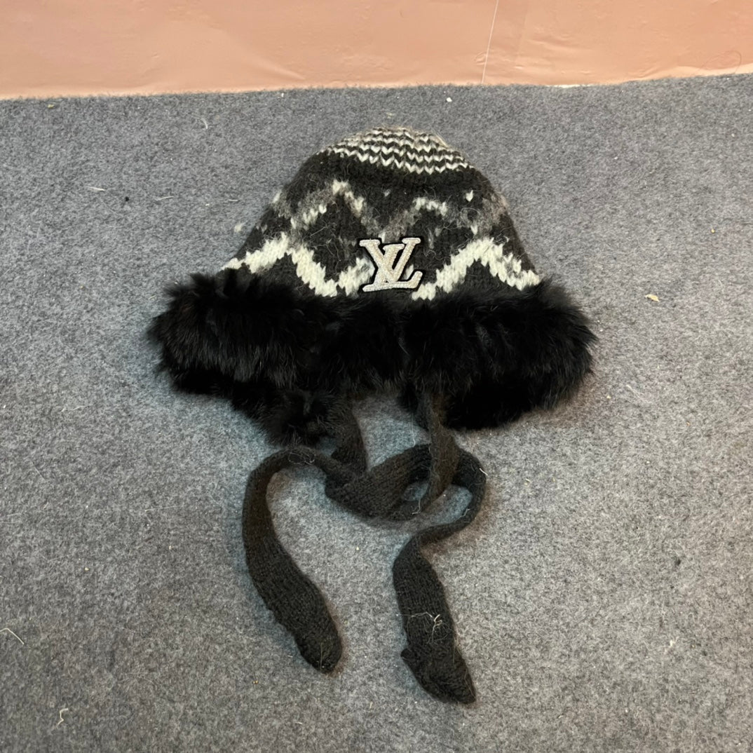 LOUIS VUITTON KNITTED WOOL HAT COLORFUL 436580