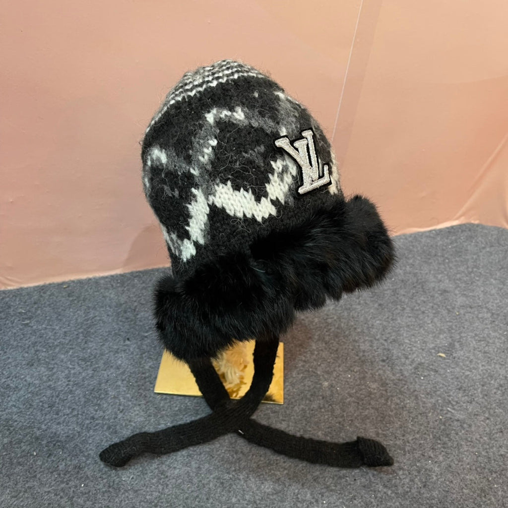 LOUIS VUITTON KNITTED WOOL HAT COLORFUL 436580
