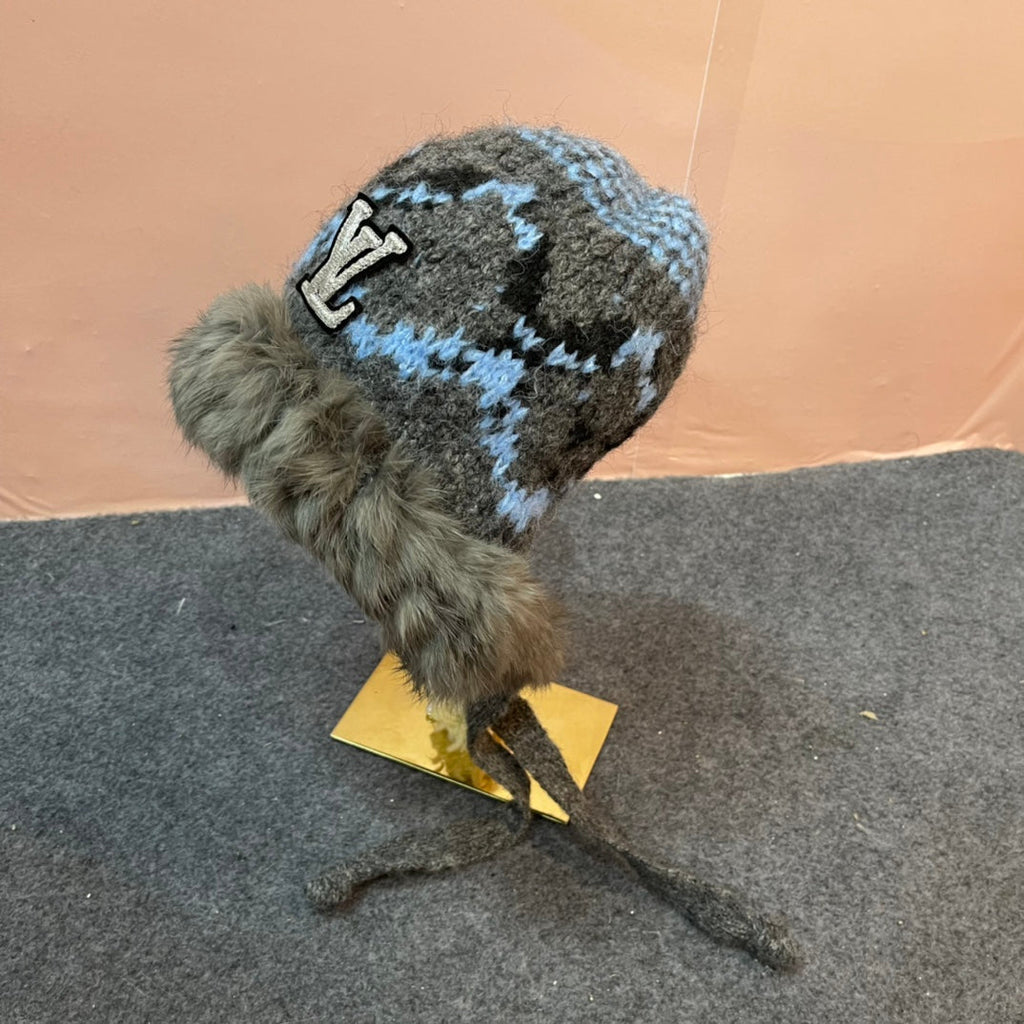 LOUIS VUITTON KNITTED WOOL HAT COLORFUL 436582