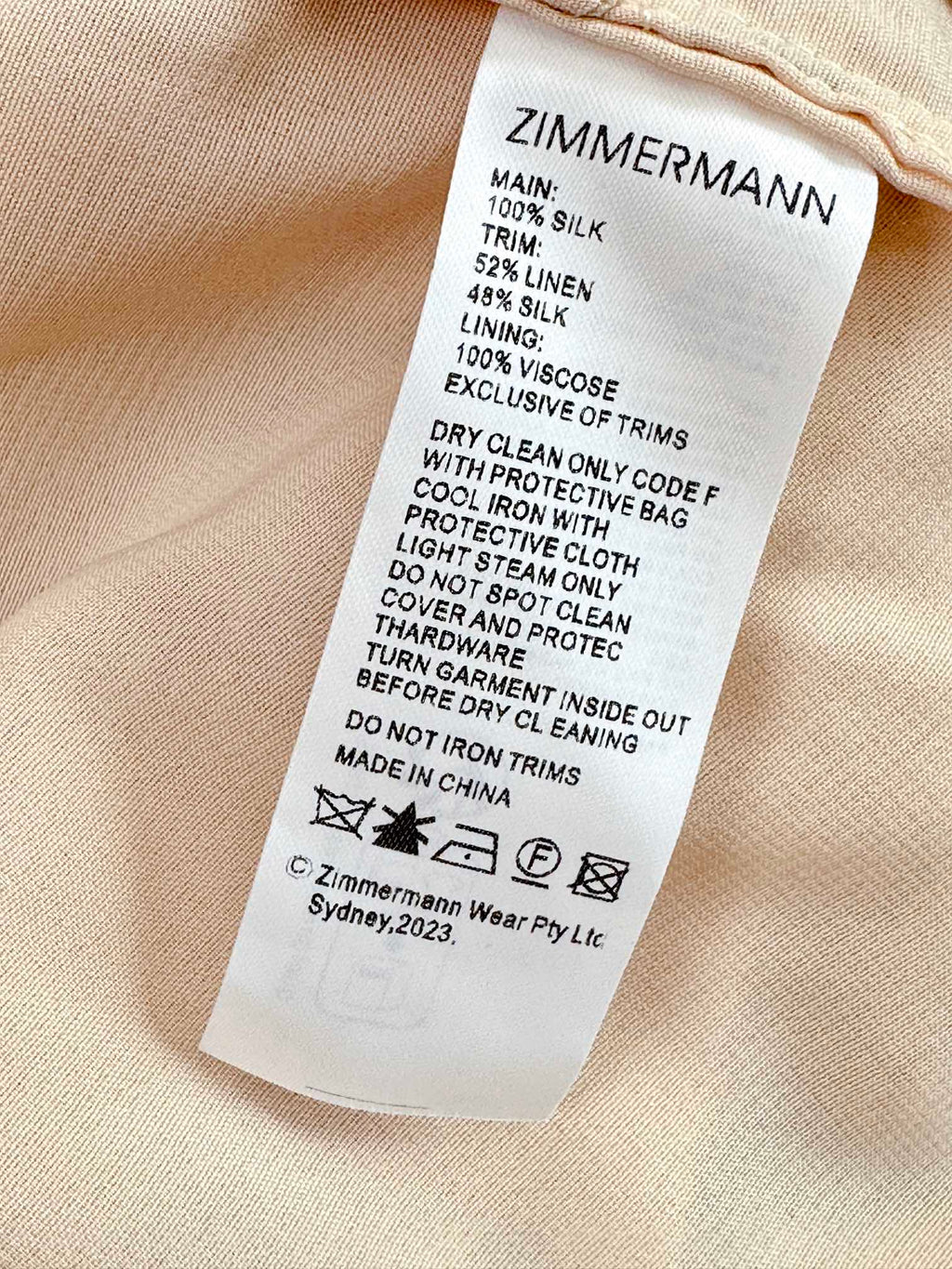 Zimmermann 2025 Playsuit 050