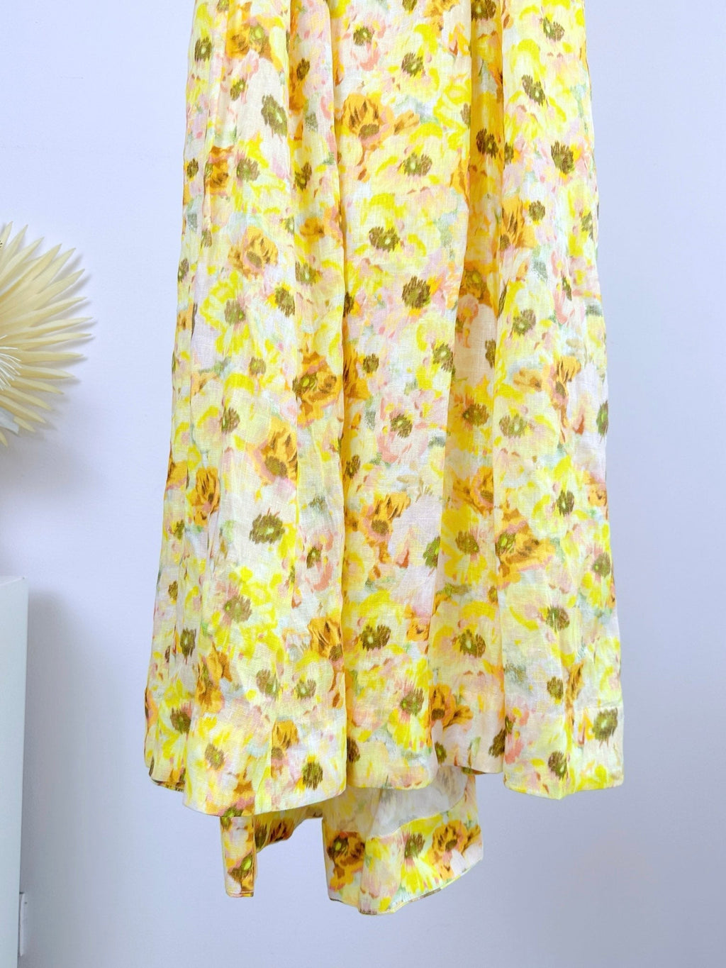 BACKLESS MIDI DRESS 25S IN LINEN 266369