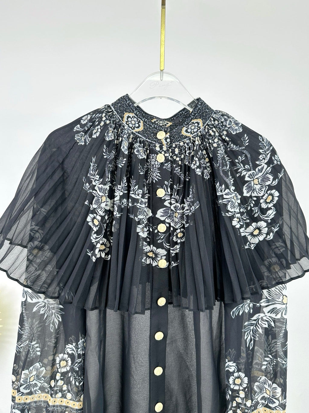 ZIMMERMANN PLEATED SHIRT 270195