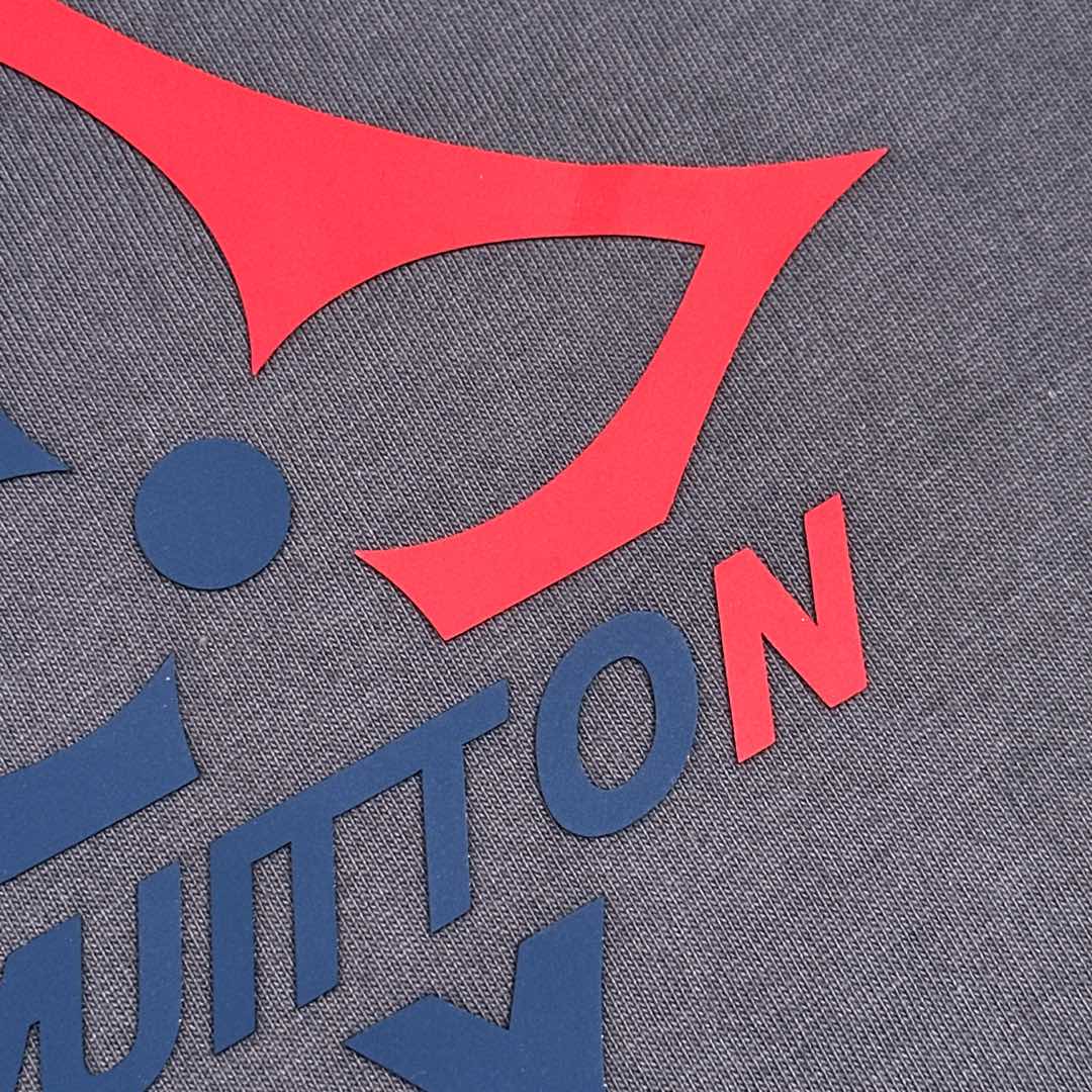LOUIS VUITTON LV GRAY COTTON T-SHIRT 238910