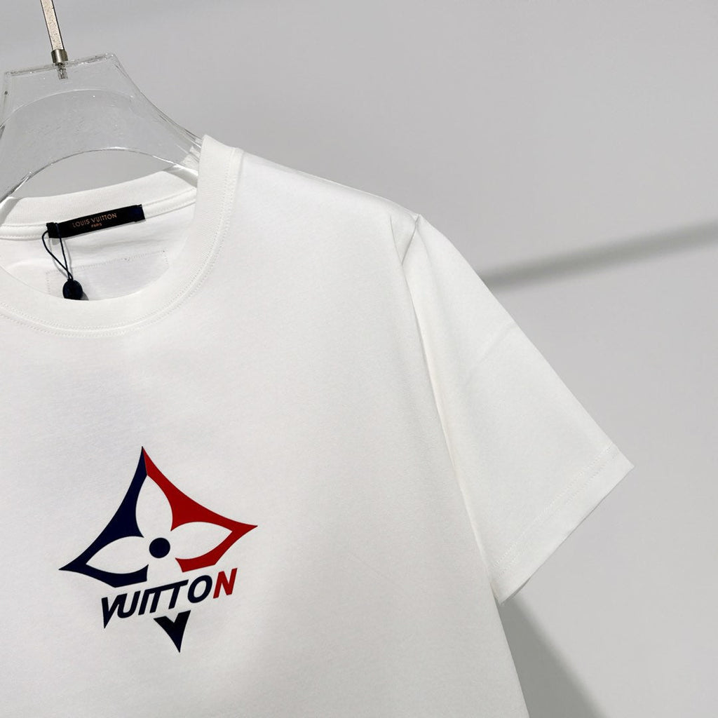 LOUIS VUITTON LV WHITE COTTON T-SHIRT 238911