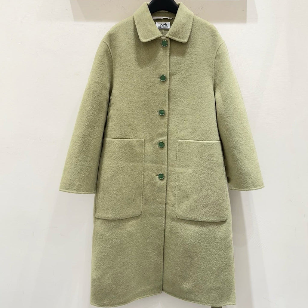 HERMES HERMES 25S LONG CASERE COAT 171