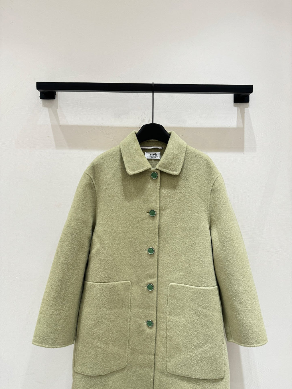 HERMES HERMES 25S LONG CASERE COAT 171