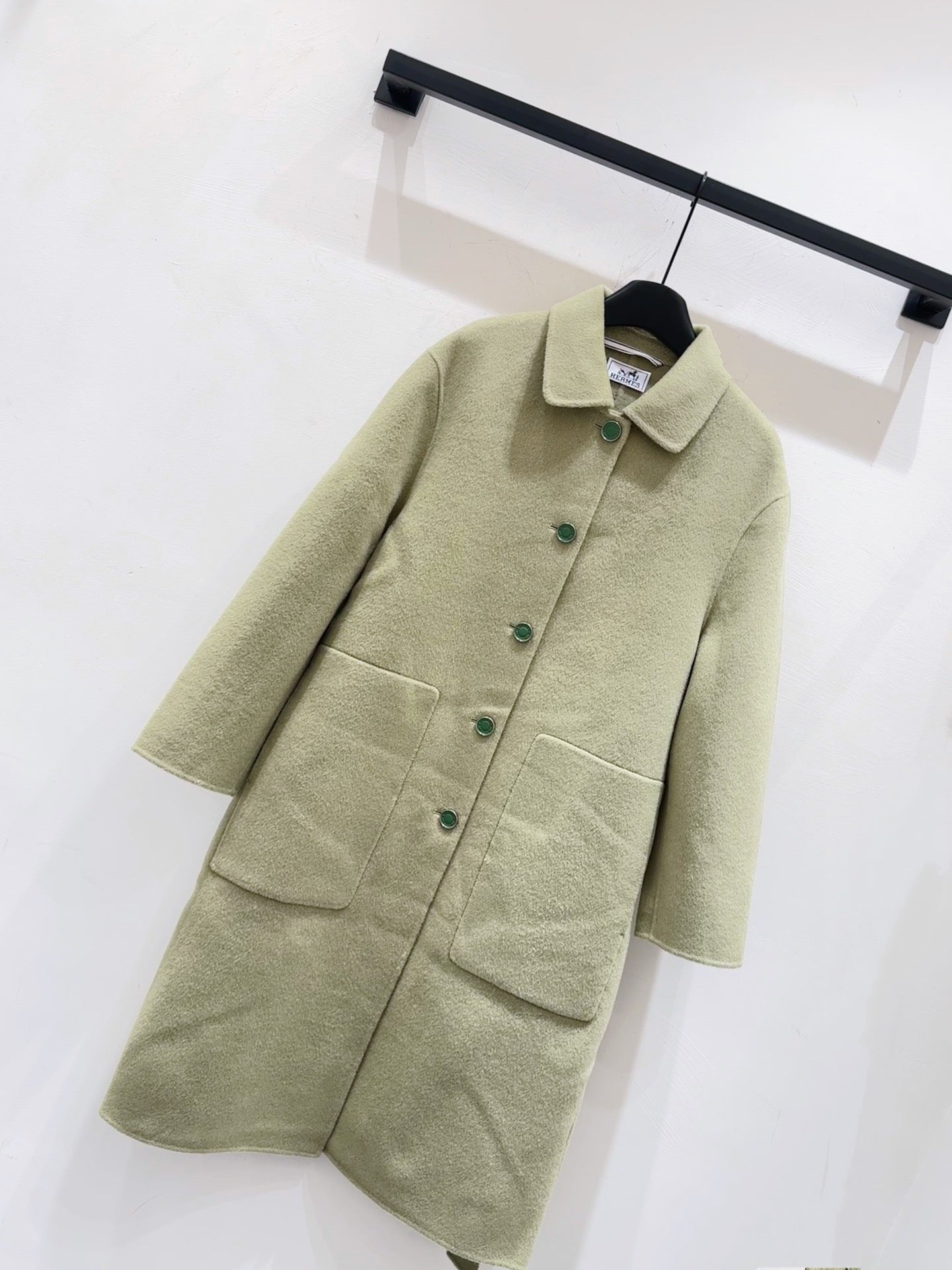 HERMES HERMES 25S LONG CASERE COAT 171