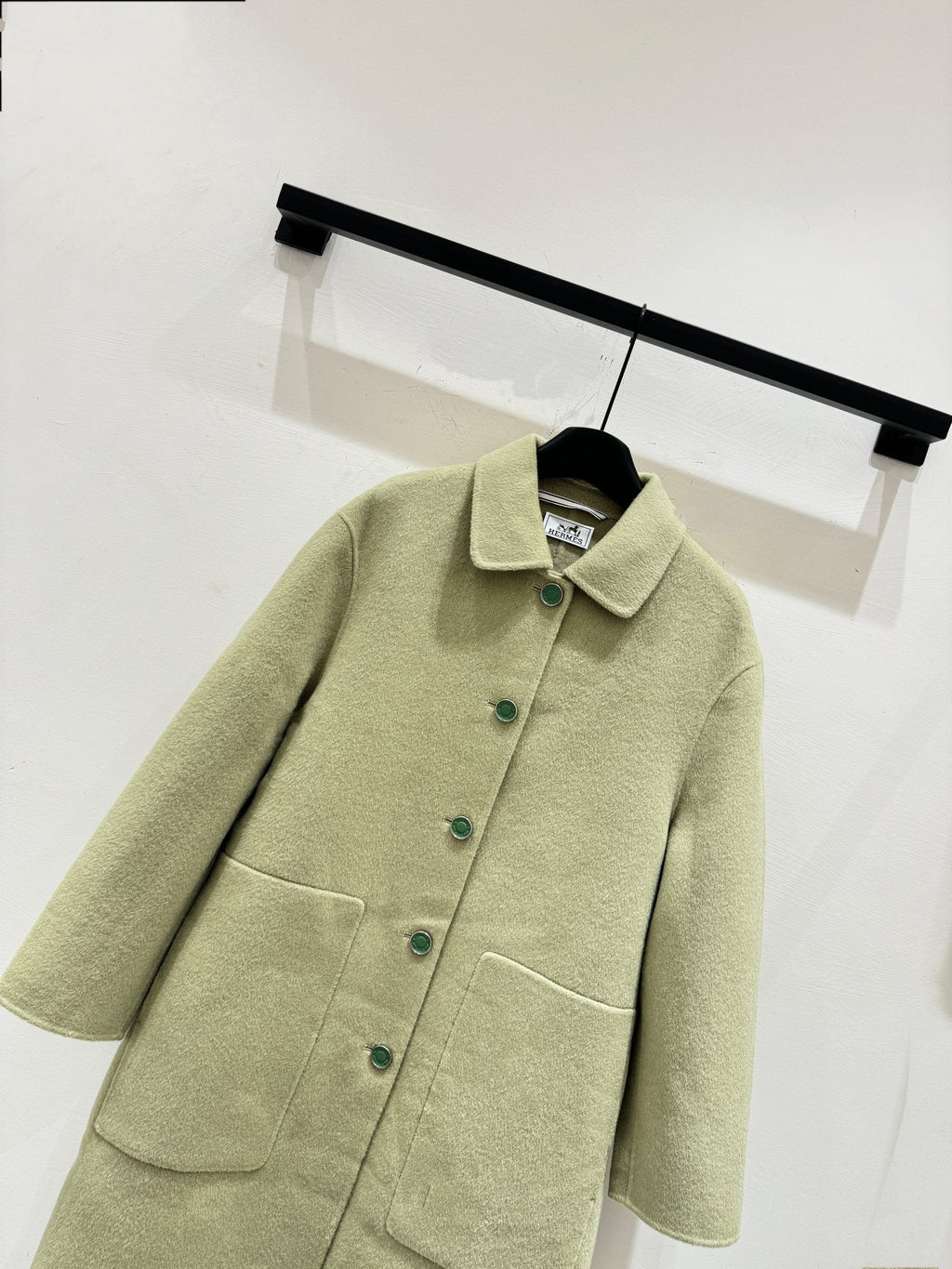 HERMES HERMES 25S LONG CASERE COAT 171