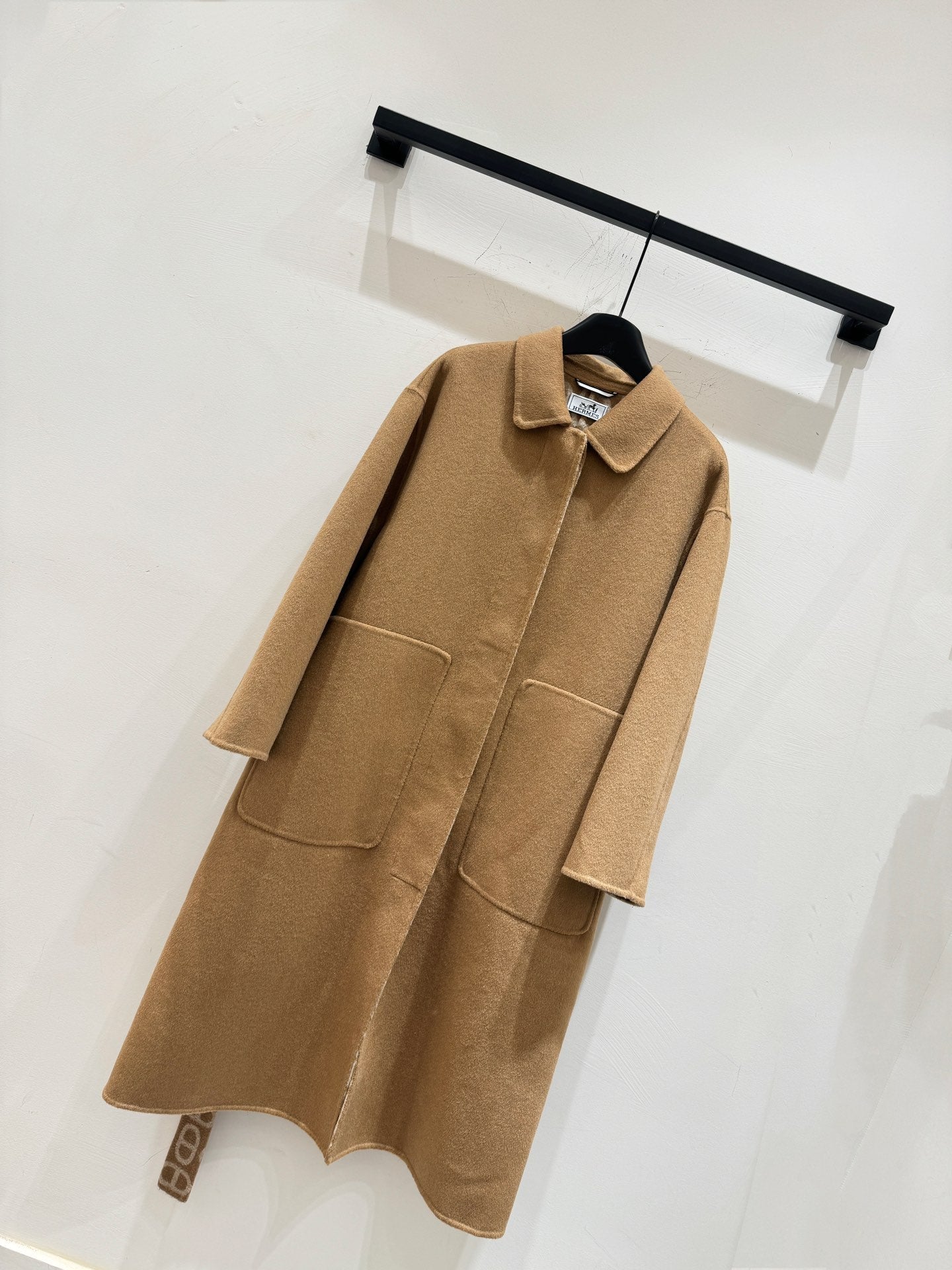 HERMES HERMES 25S LONG CASERE COAT 155