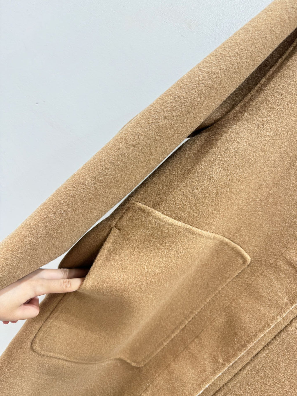HERMES HERMES 25S LONG CASERE COAT 155