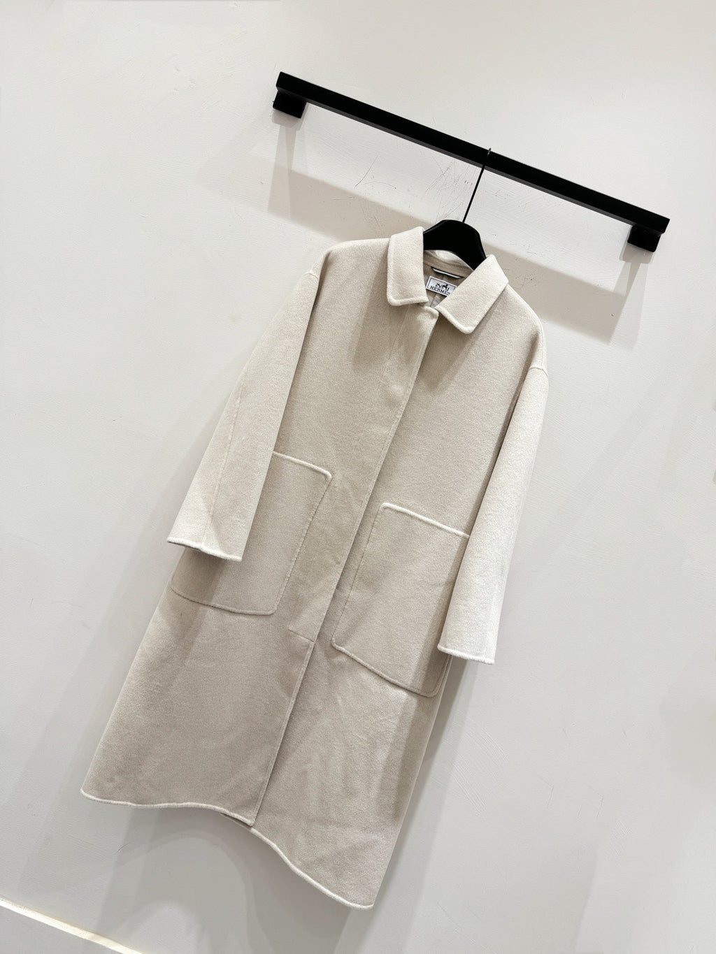 HERMES HERMES 25S LONG CASERE COAT 154