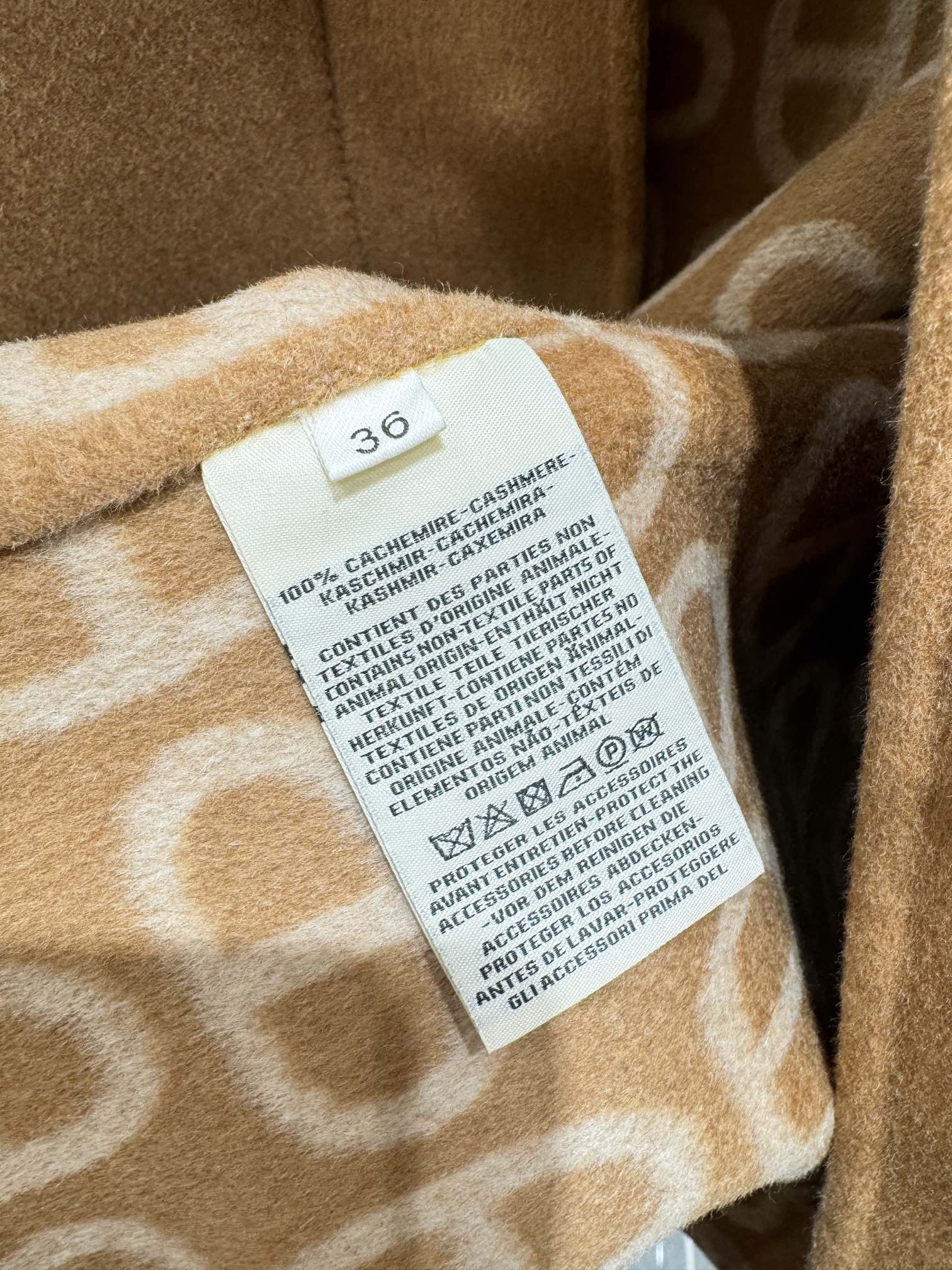 HERMES HERMES 25S LONG CASERE COAT 154
