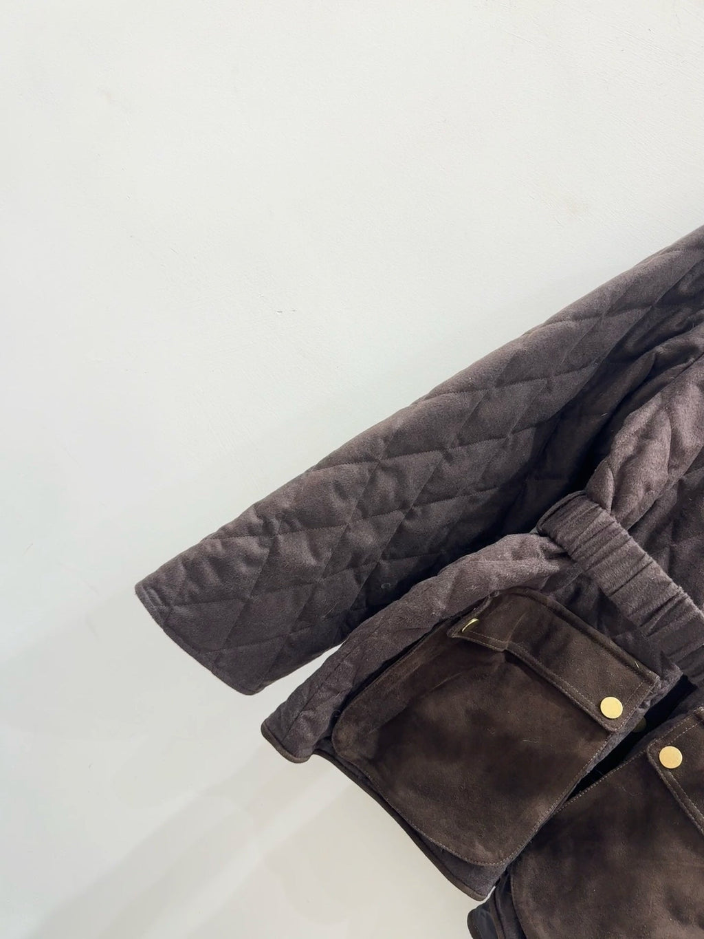 PRADA 25S WOOL SHEEPSKIN COAT 244
