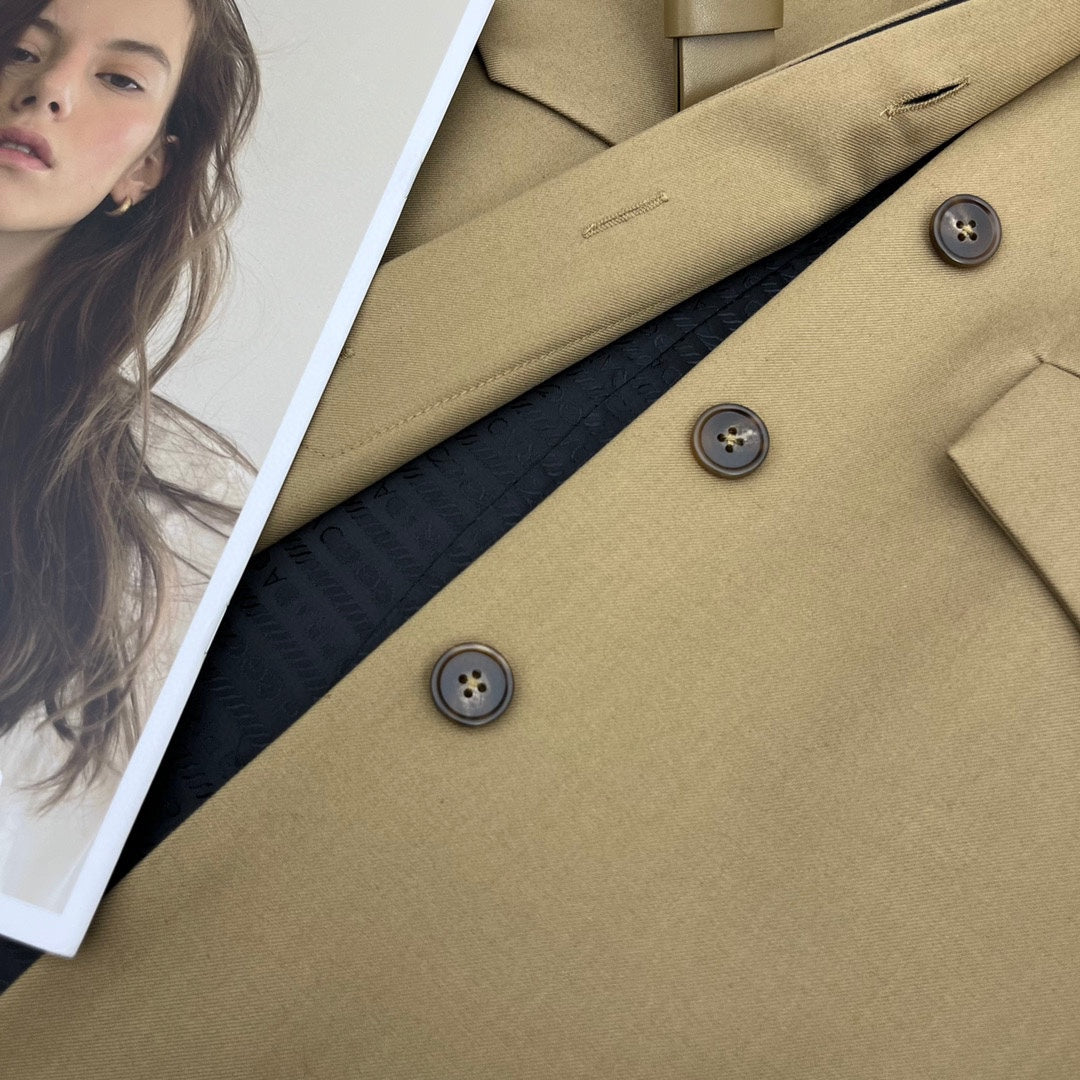PRADA 25S LONGLINE BLAZER 349
