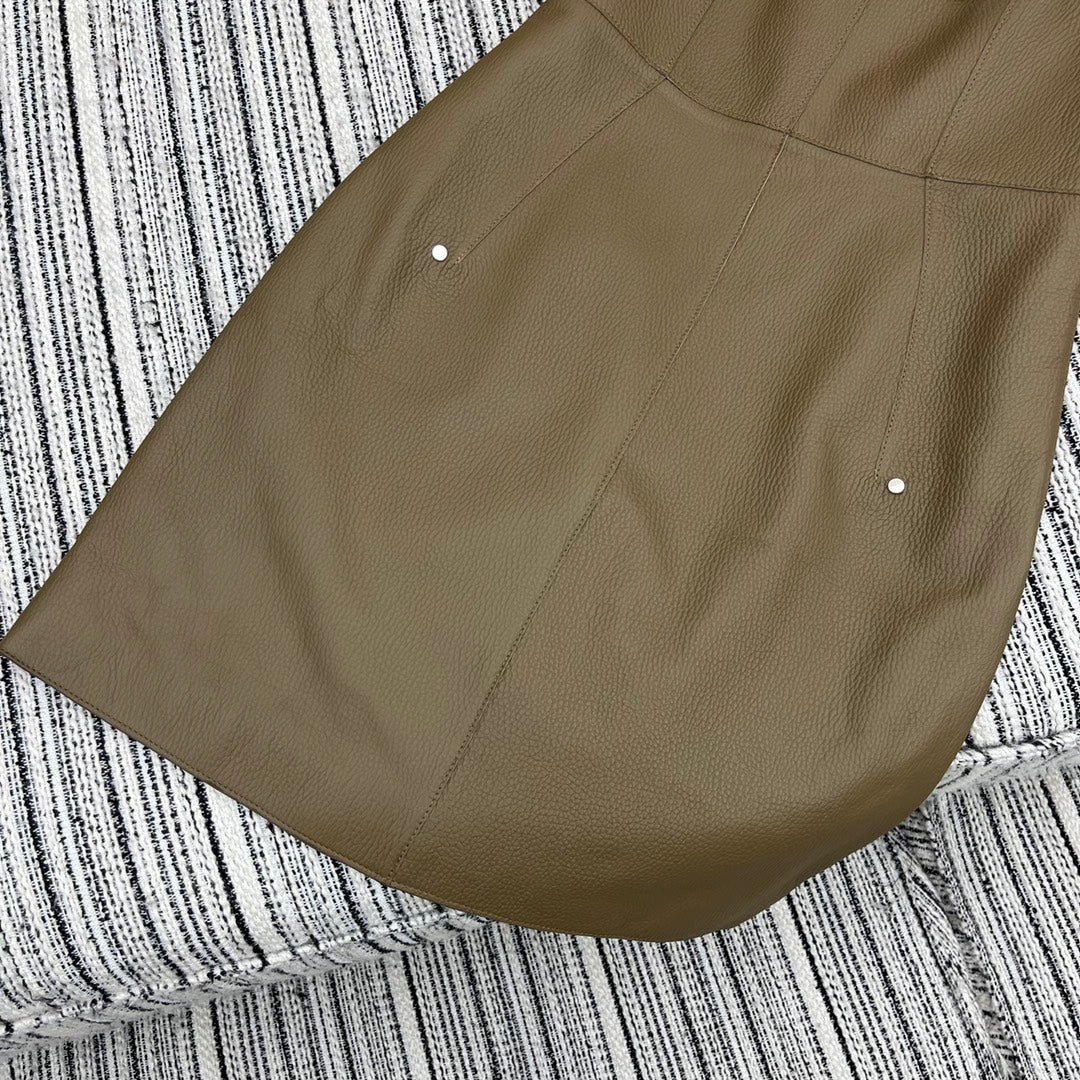 HERMES HERMES 25S ROUND-NECK VEST DRESS 255